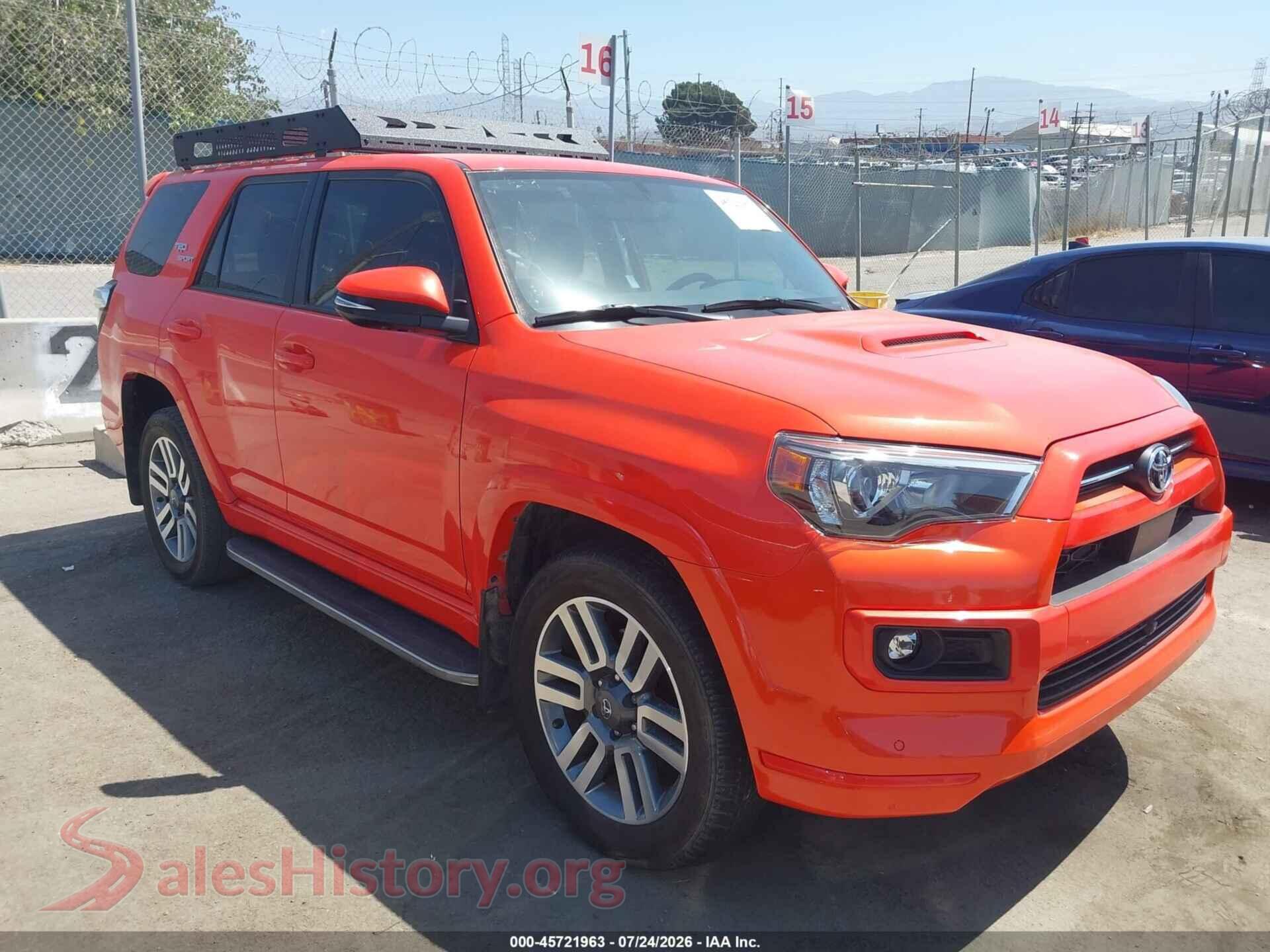 2024 TOYOTA 4RUNNER — VIN JTEAU5JR8R5305325