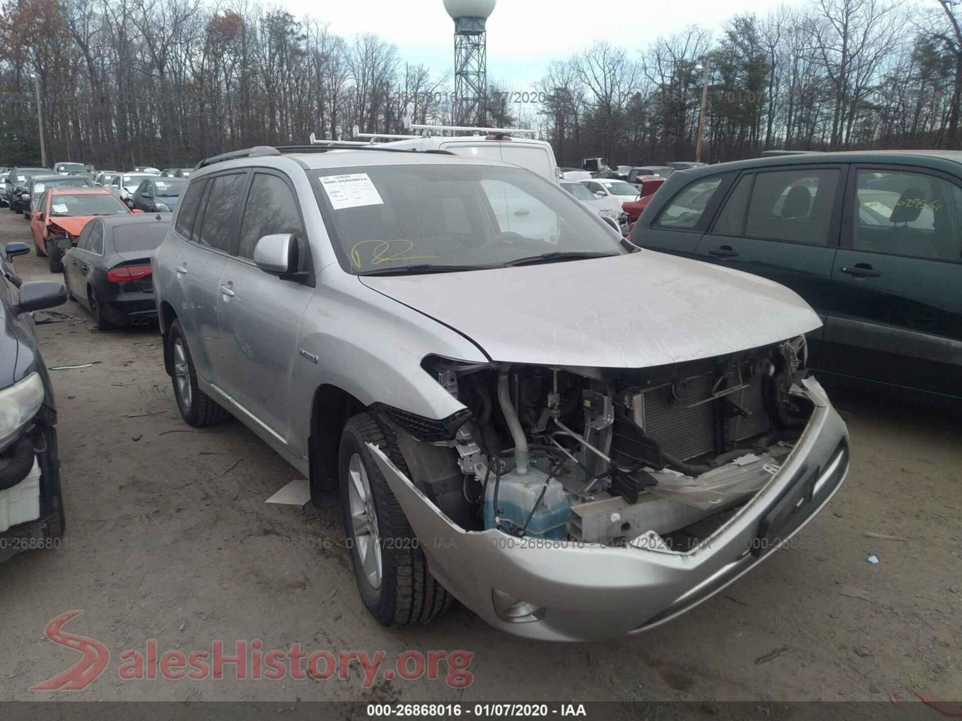 2012 TOYOTA HIGHLANDER — VIN JTEBC3EHXC2007333