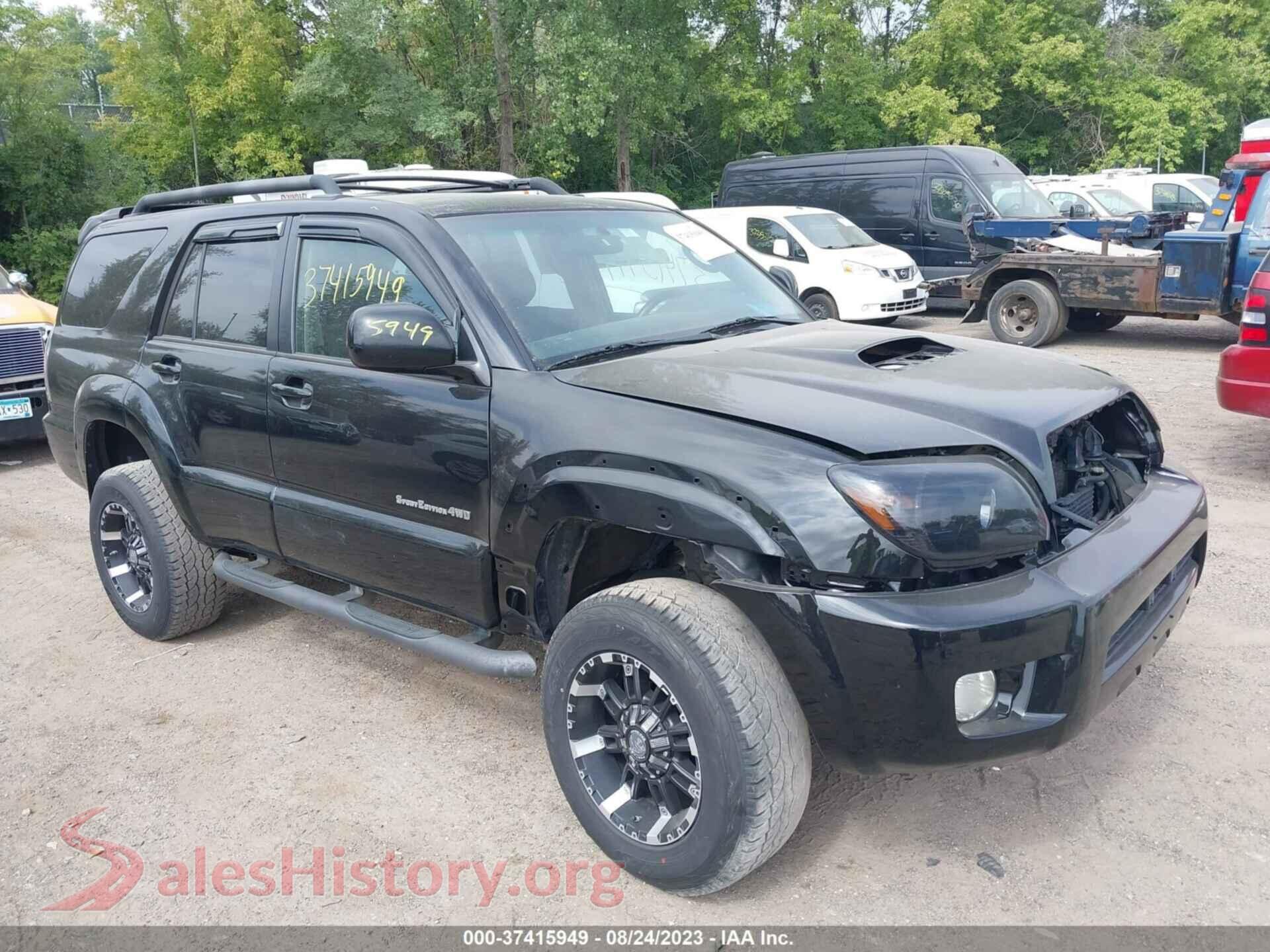 2006 TOYOTA 4RUNNER — VIN JTEBT14RX68032409