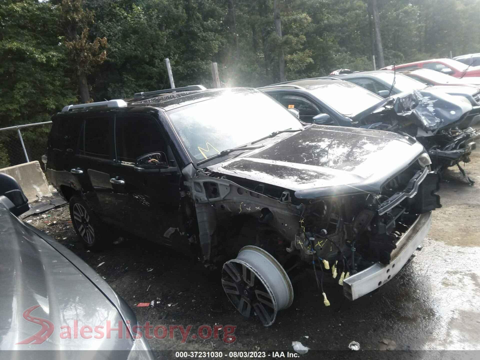 2018 TOYOTA 4RUNNER — VIN JTEBU5JR0J5579109