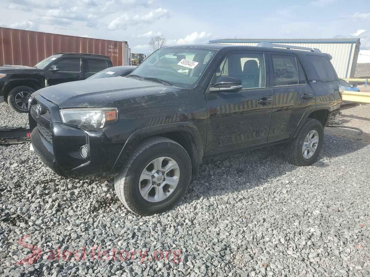 2016 TOYOTA 4RUNNER — VIN JTEBU5JR3G5316220