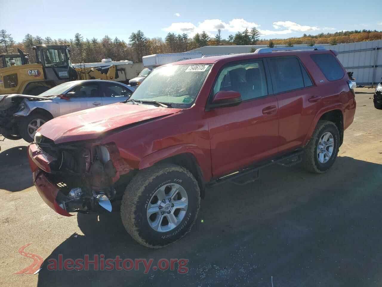 2018 TOYOTA 4RUNNER — VIN JTEBU5JR5J5489762