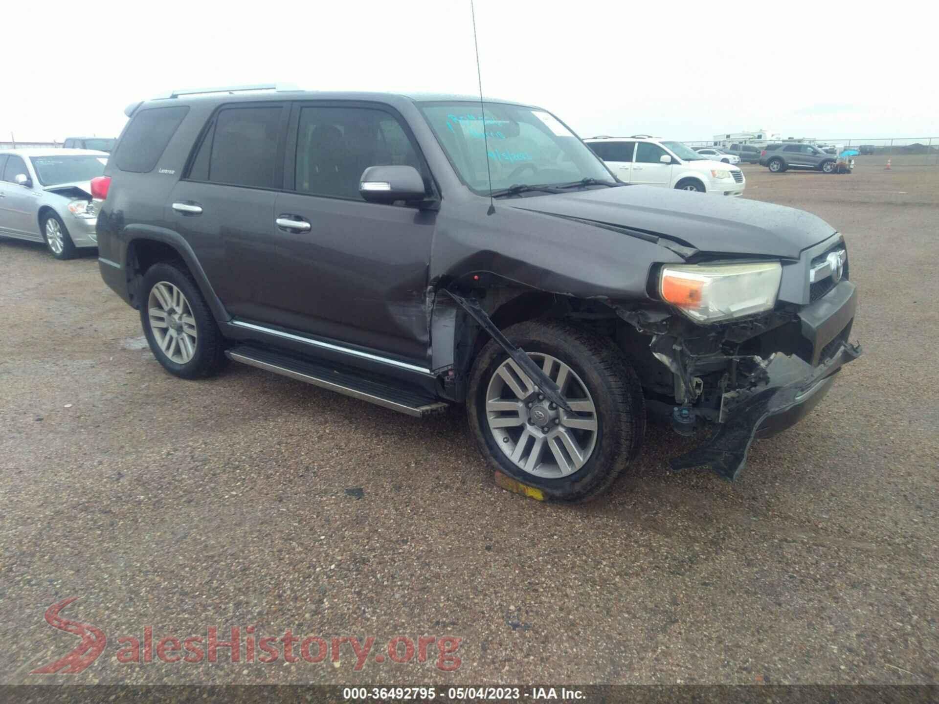 2011 TOYOTA 4RUNNER — VIN JTEBU5JR7B5054338