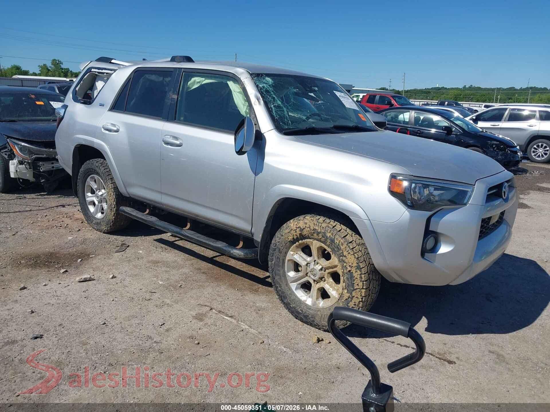 2020 TOYOTA 4RUNNER — VIN JTEBU5JRXL5794192