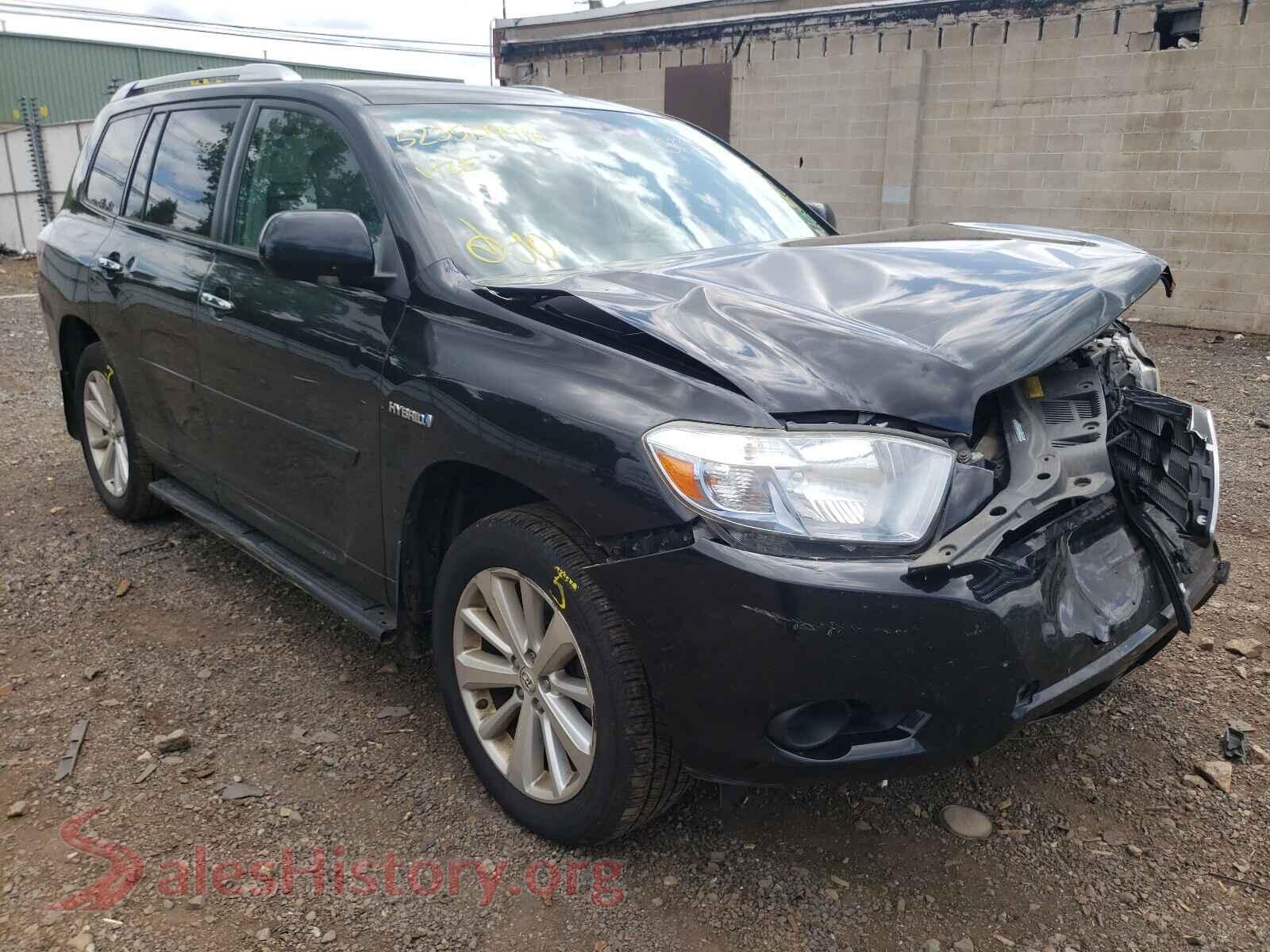 2010 TOYOTA HIGHLANDER — VIN JTEBW3EH9A2042224