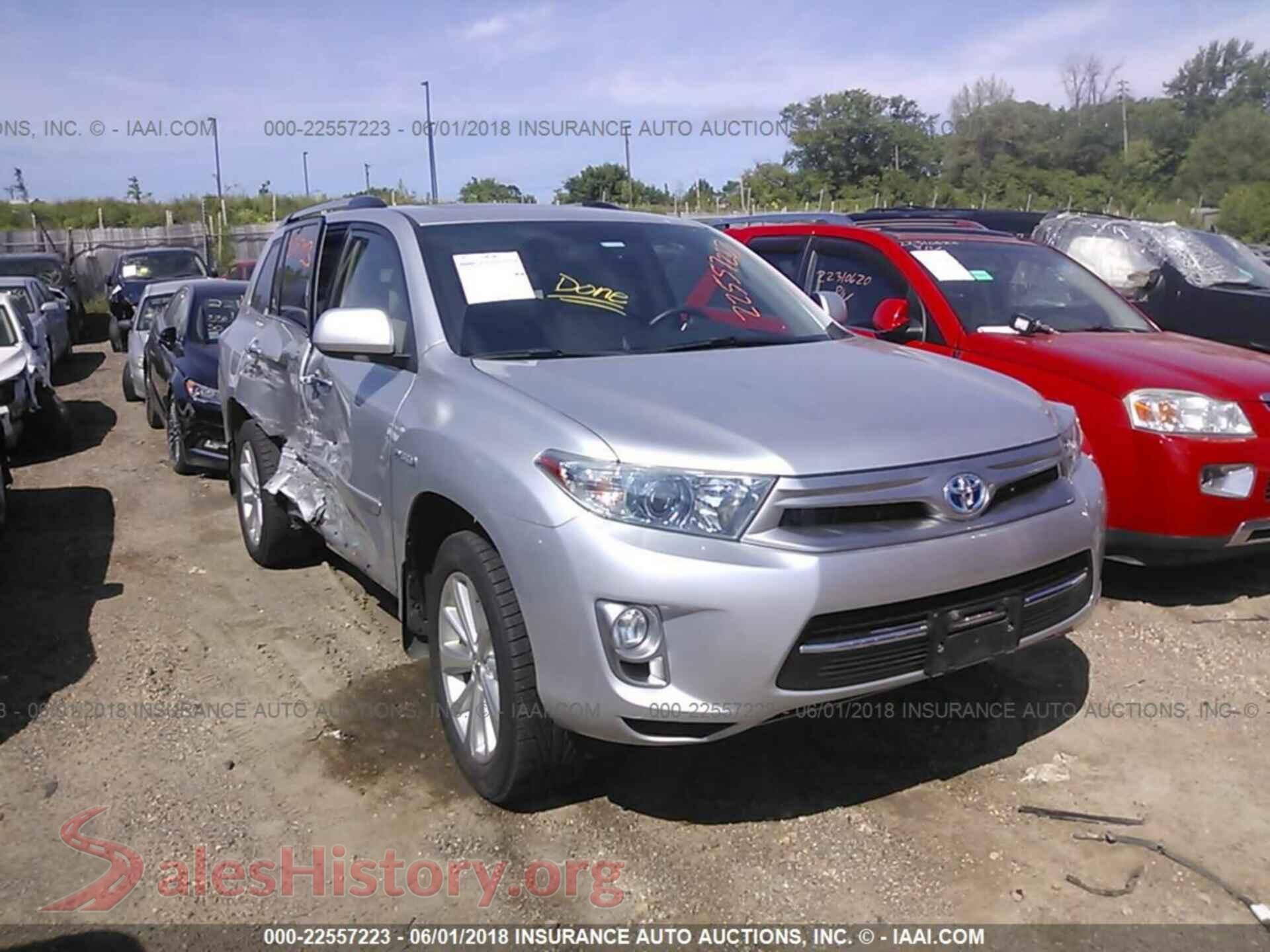2012 Toyota Highlander — VIN JTEDC3EH4C2009166