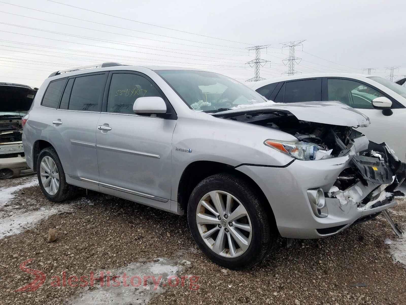 2012 TOYOTA HIGHLANDER — VIN JTEDC3EH6C2007872