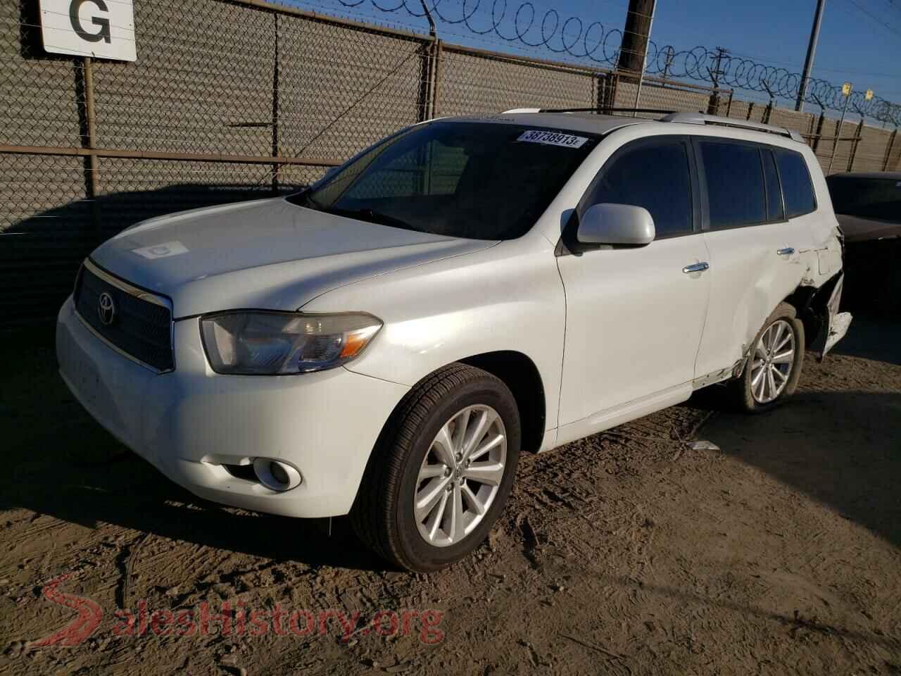 2009 TOYOTA HIGHLANDER — VIN JTEEW44A392026104