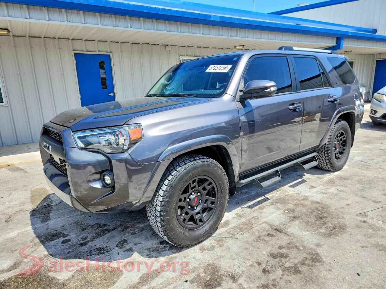 2022 TOYOTA 4RUNNER — VIN JTEFU5JR3N5268796