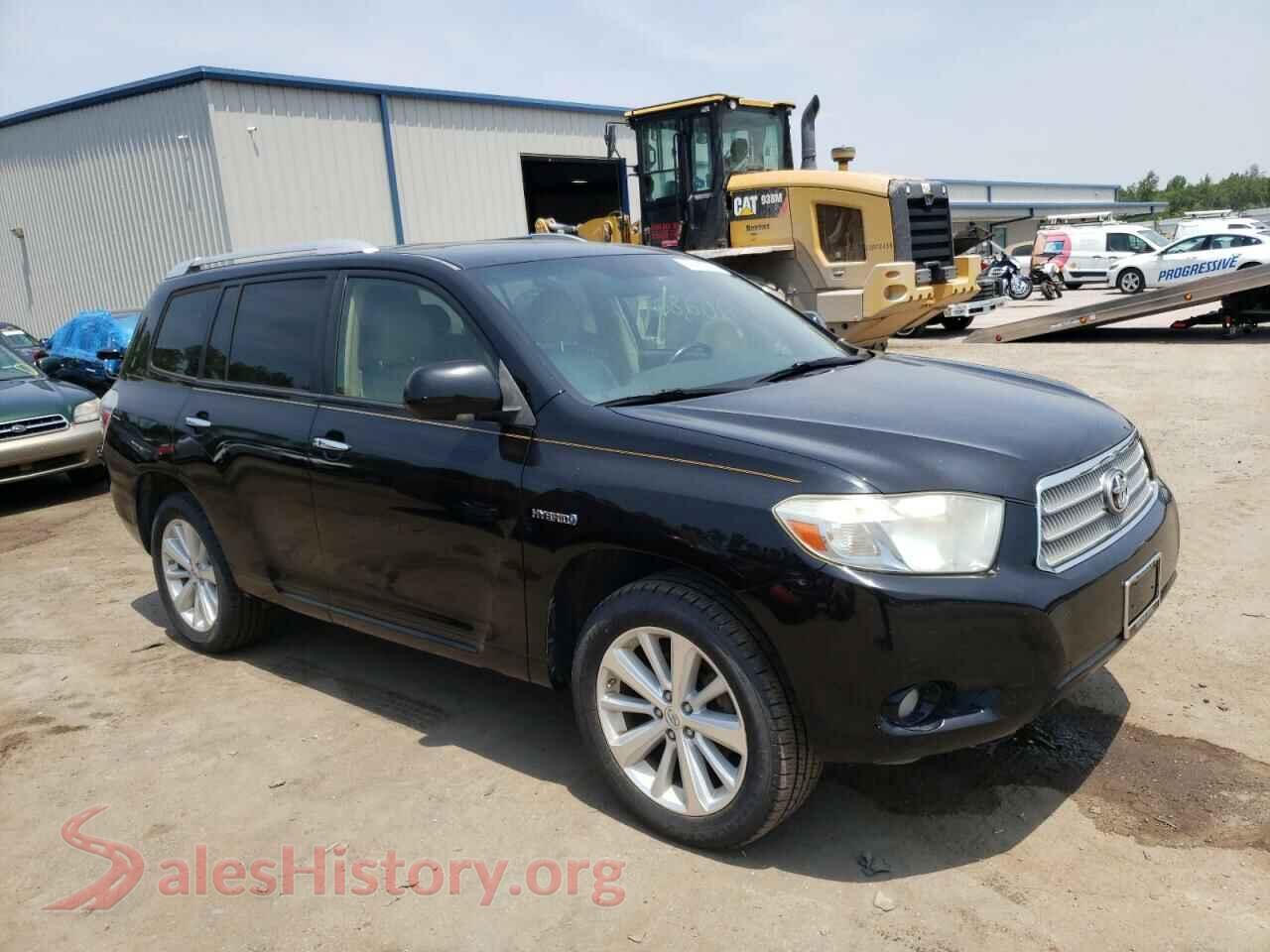 2010 TOYOTA HIGHLANDER — VIN JTEJW3EH0A2045525