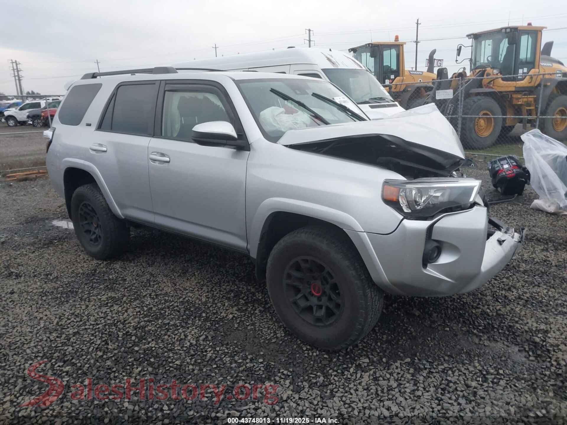 2022 TOYOTA 4RUNNER — VIN JTEMU5JR3N5971998