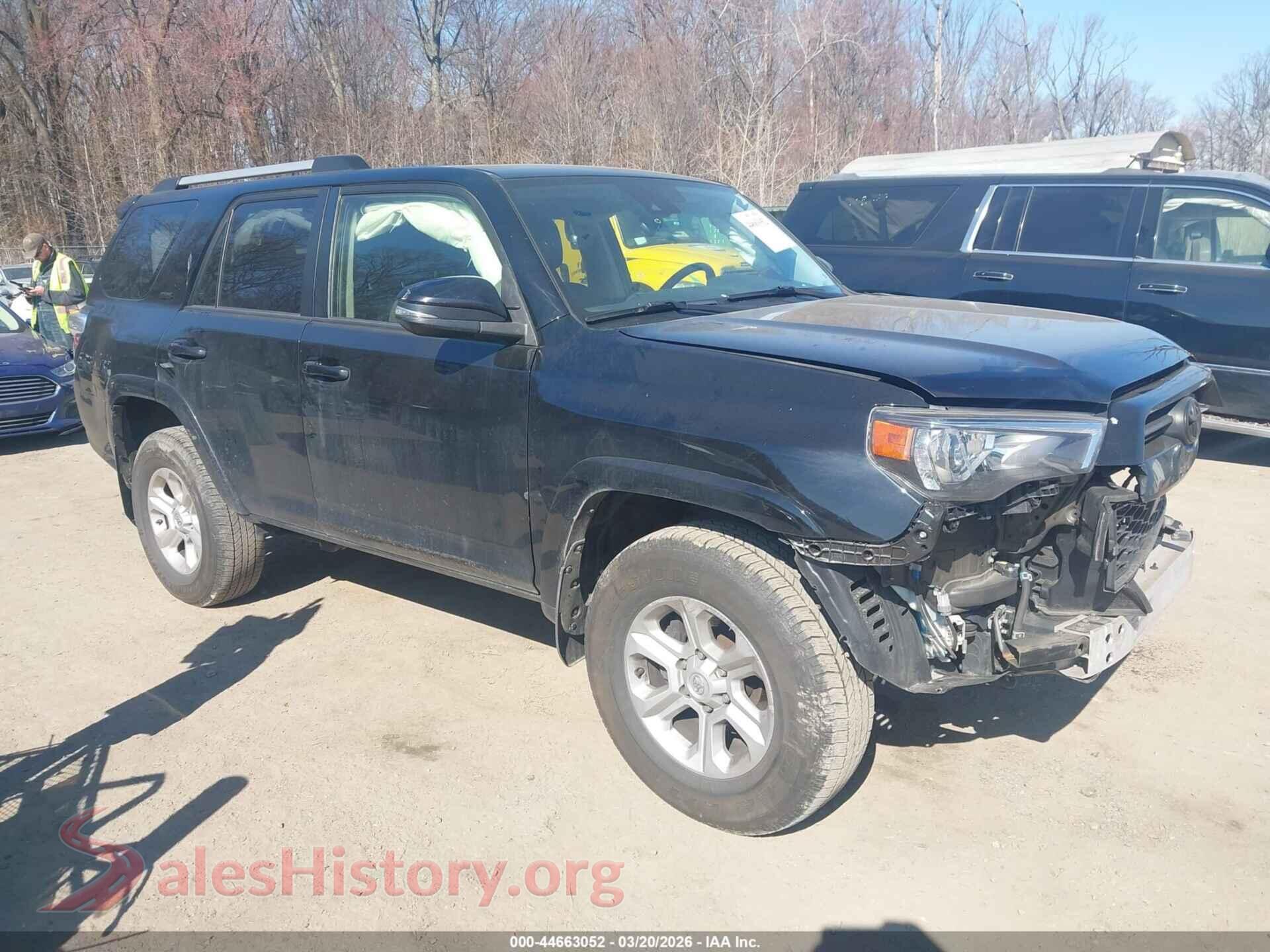 2021 TOYOTA 4RUNNER — VIN JTENU5JR7M5882809