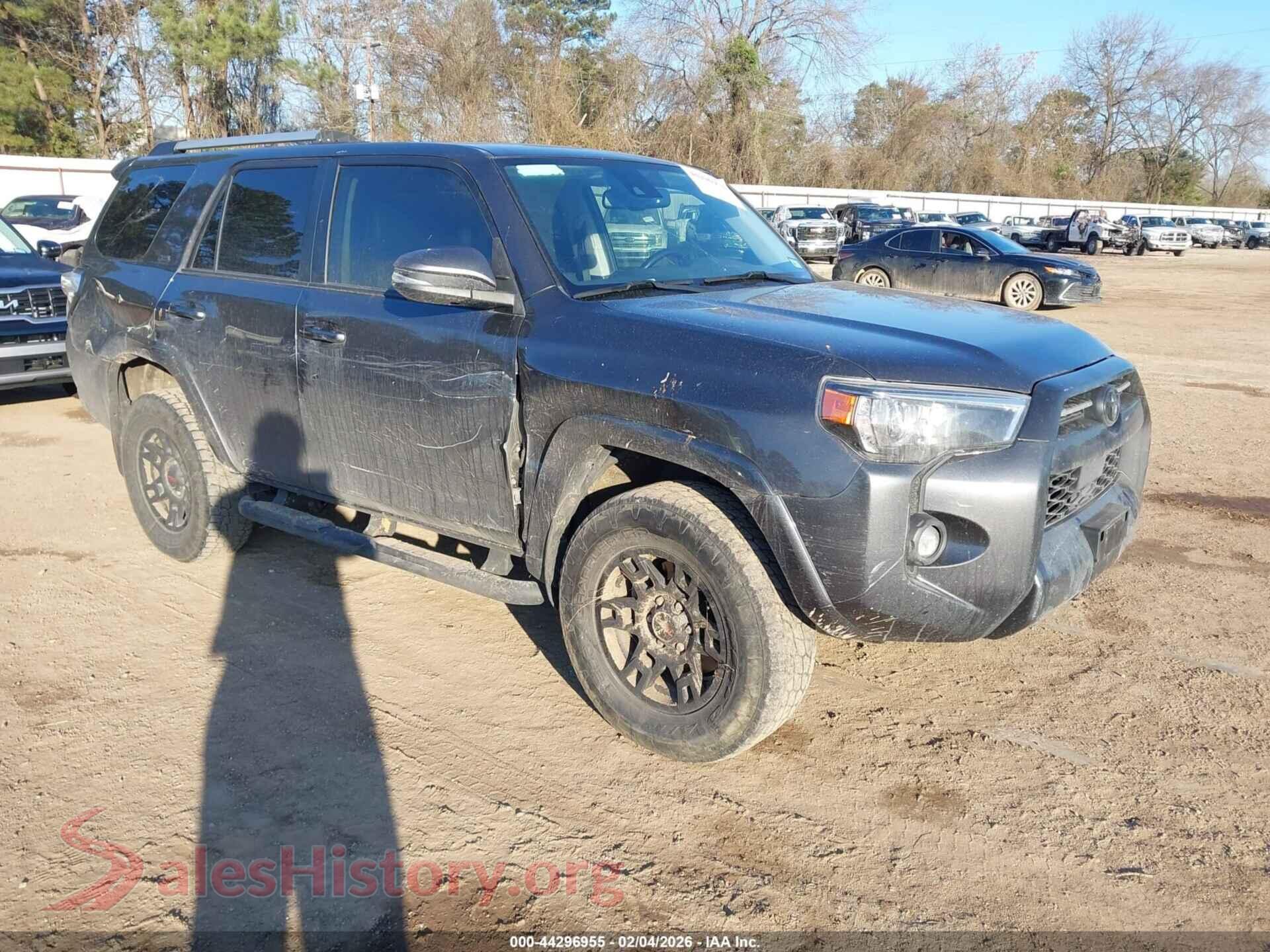 2021 TOYOTA 4RUNNER — VIN JTENU5JR9M5847432