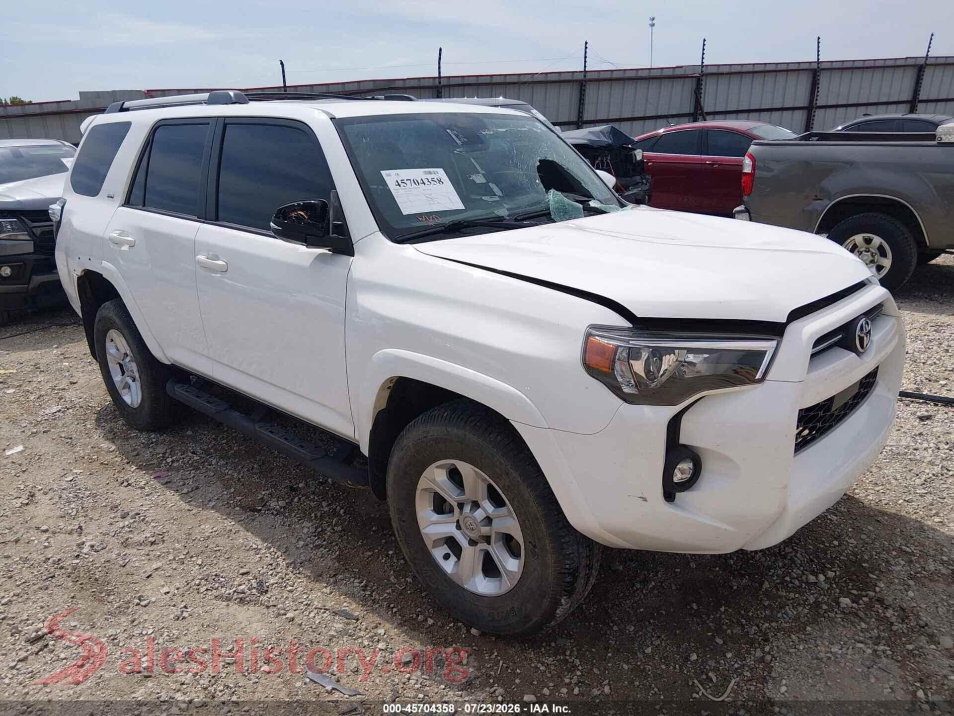 2021 TOYOTA 4RUNNER — VIN JTENU5JR9M5966257