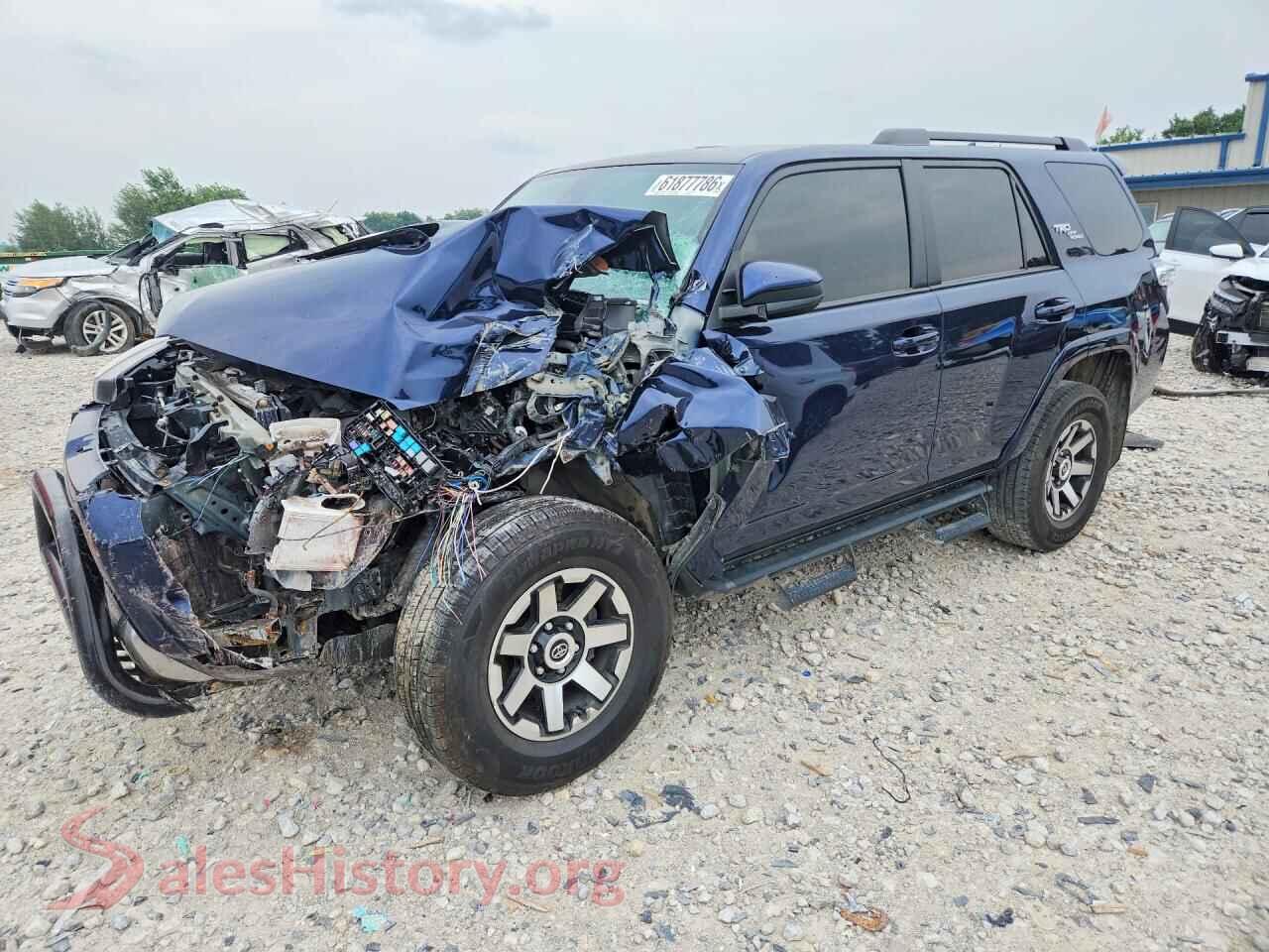2022 TOYOTA 4RUNNER — VIN JTEPU5JR8N6036225