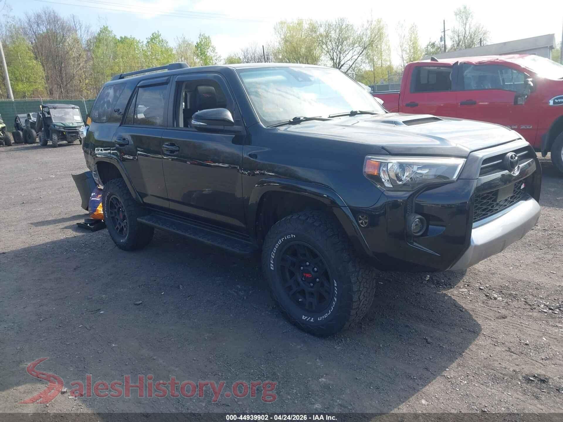 2021 TOYOTA 4RUNNER — VIN JTERU5JR2M5867376