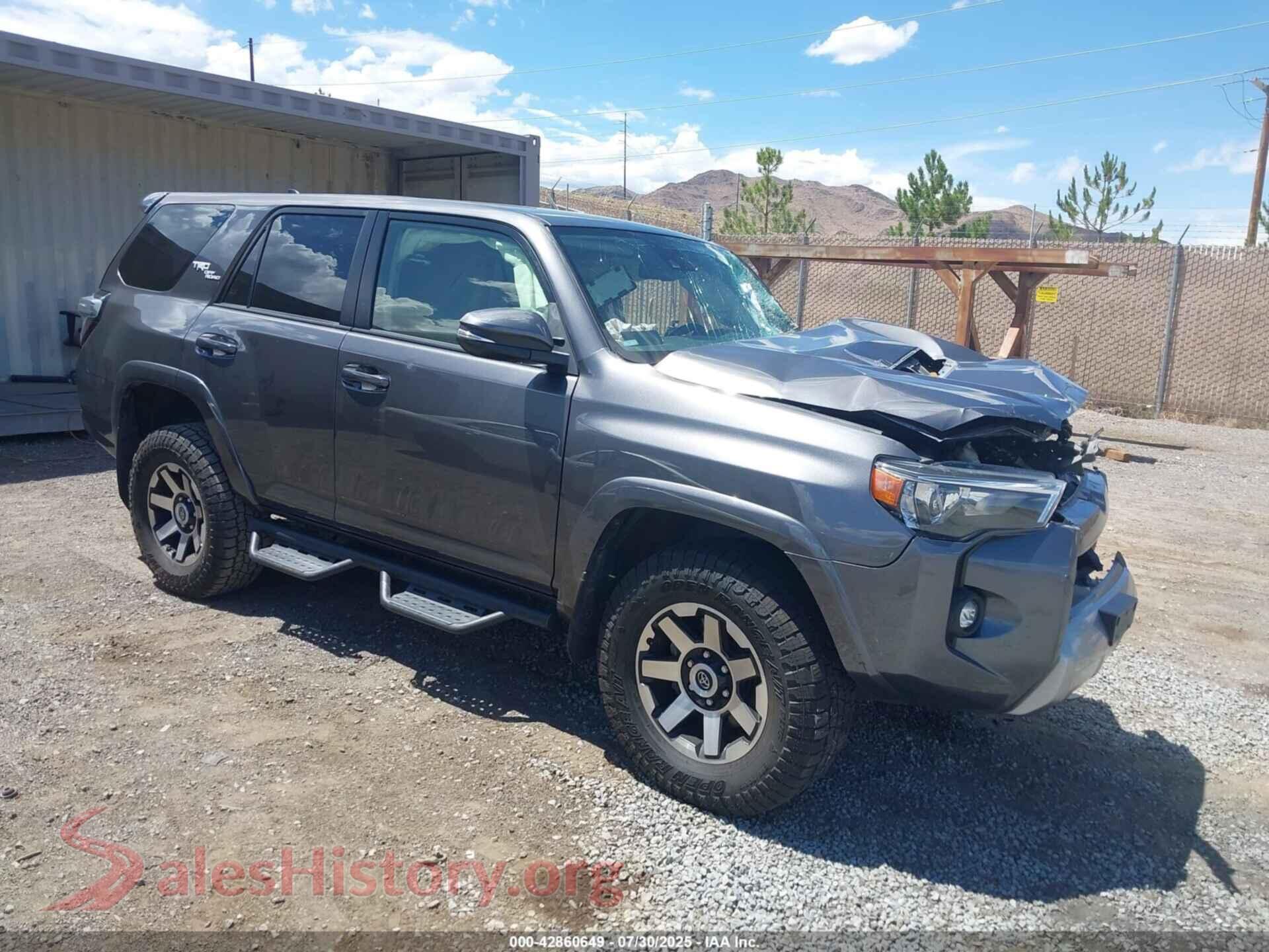 2021 TOYOTA 4RUNNER — VIN JTERU5JR4M5919753