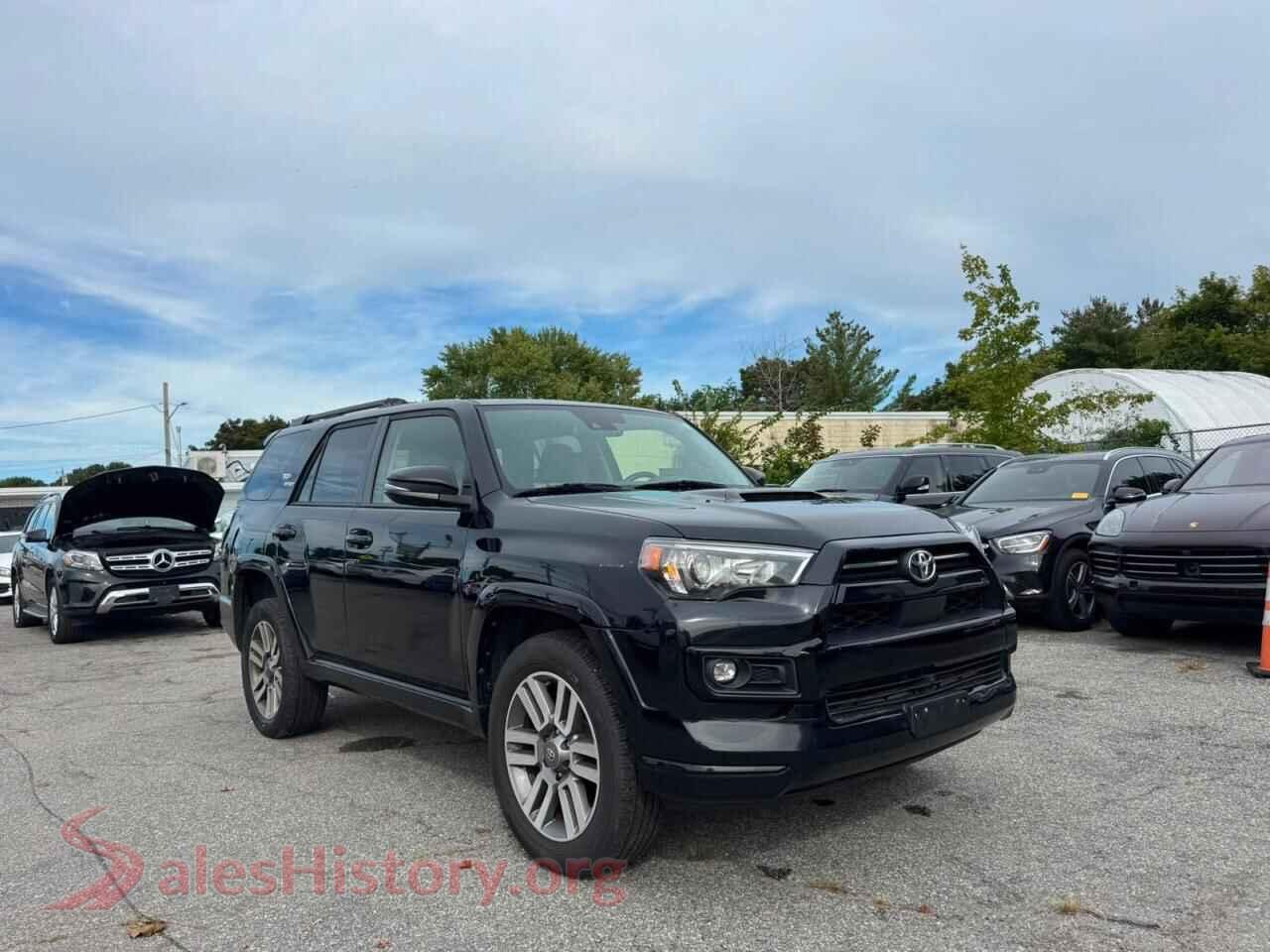2022 TOYOTA 4RUNNER — VIN JTESU5JR3N5998108