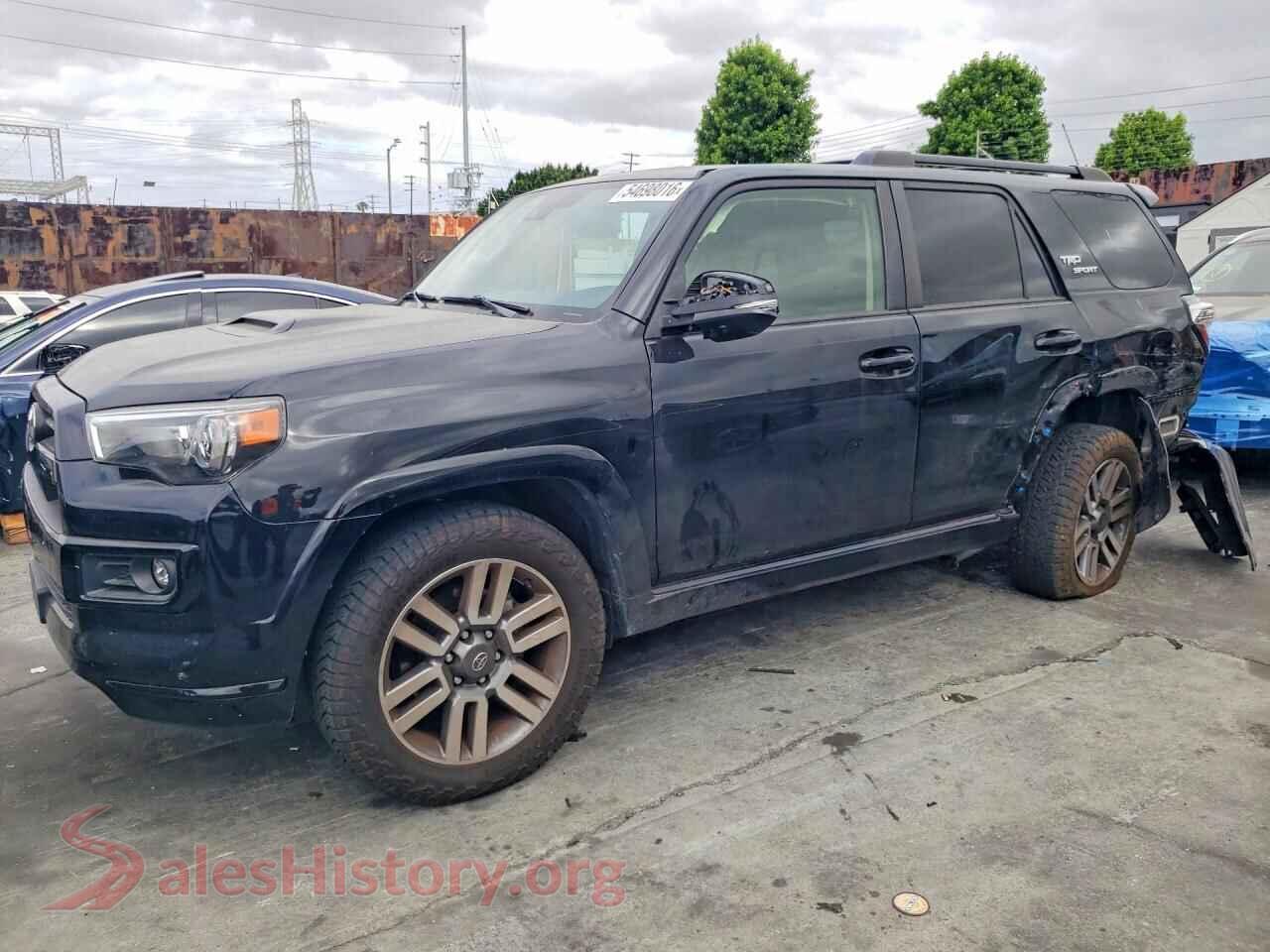 2022 TOYOTA 4RUNNER — VIN JTESU5JR4N5976392