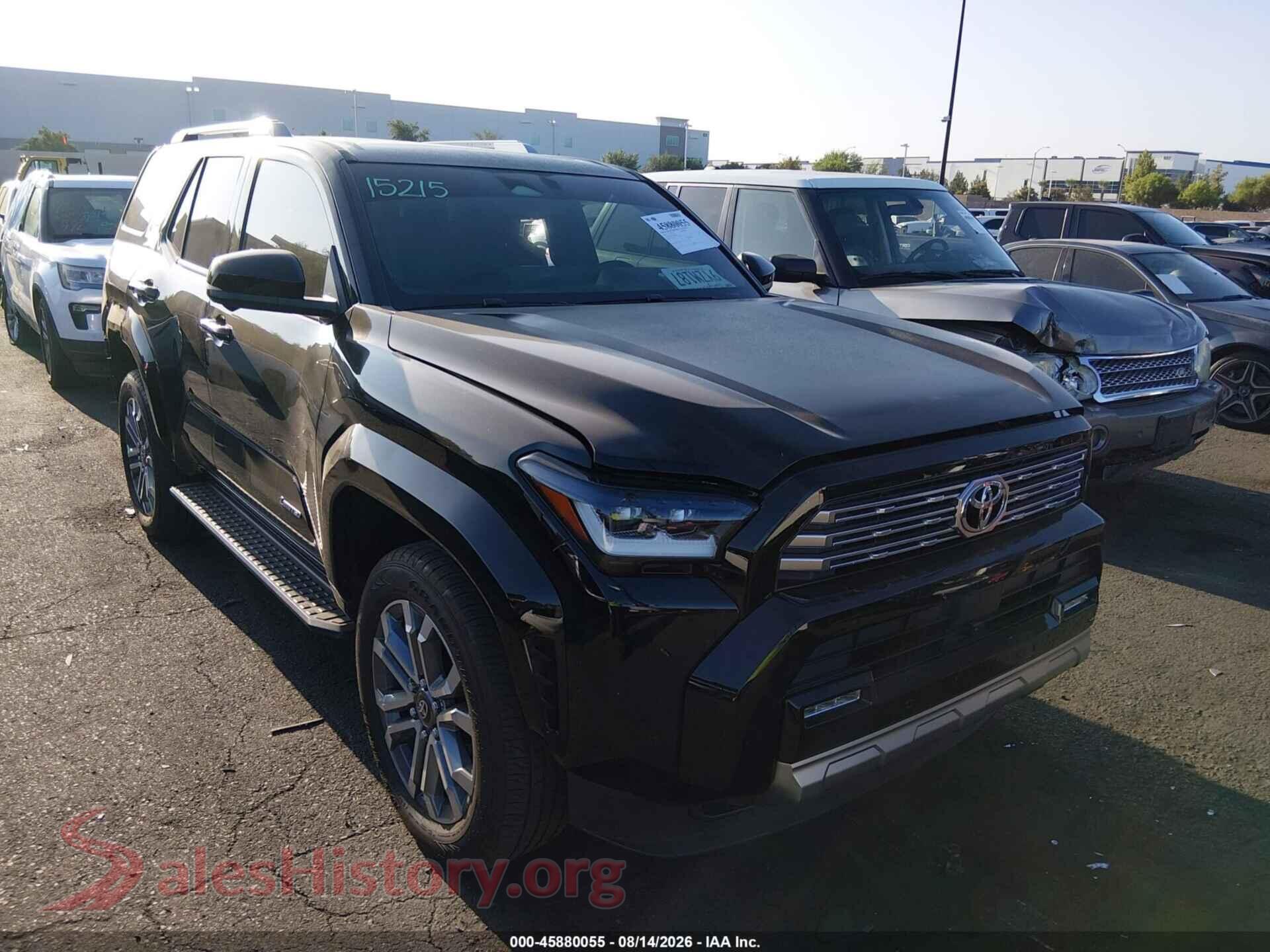 2026 TOYOTA 4RUNNER — VIN JTEVA5BRXT5120645