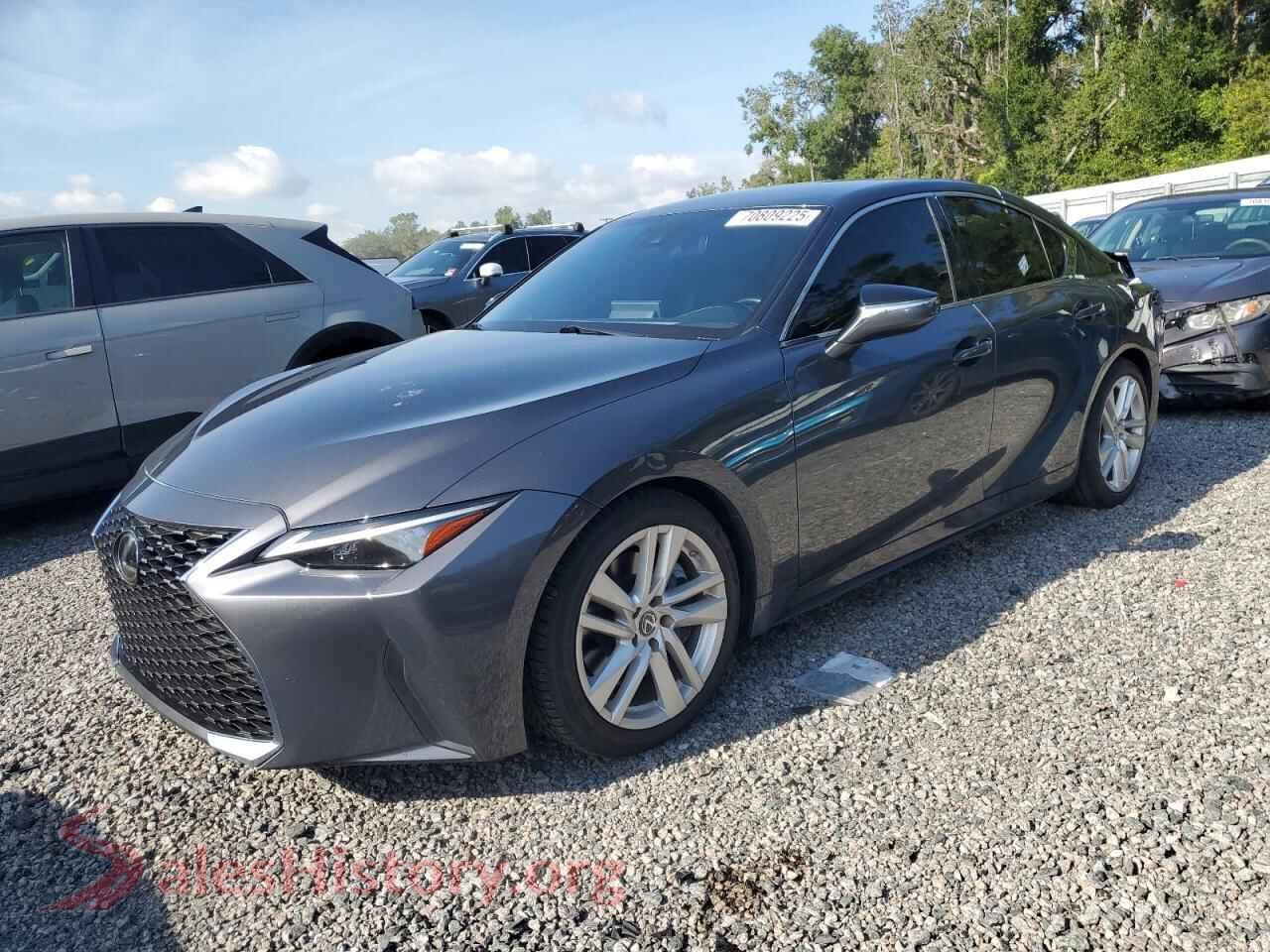 2021 LEXUS IS — VIN JTHAA1D21M5116883