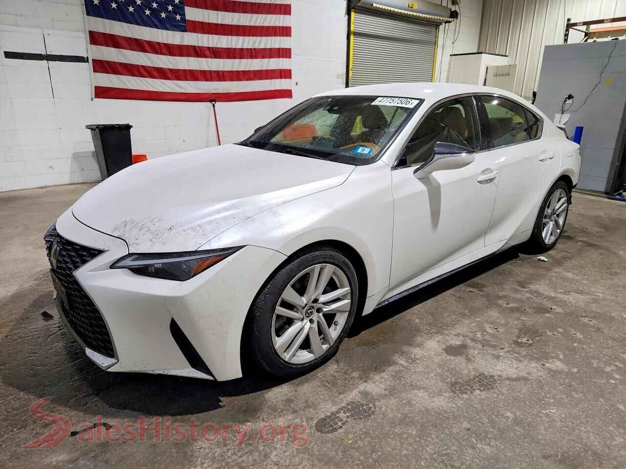 2021 LEXUS IS — VIN JTHAA1D25M5116823