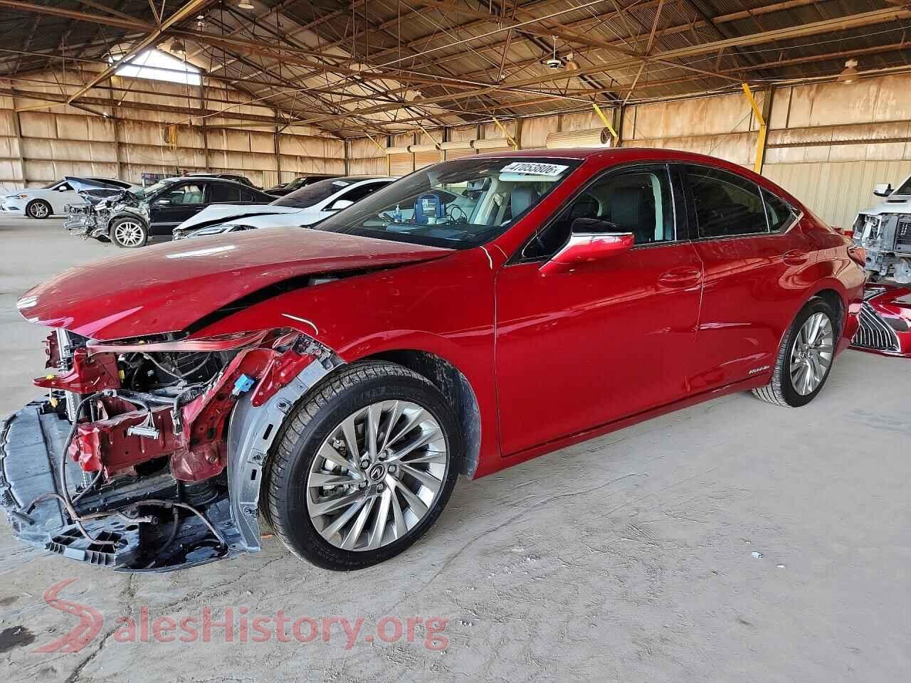 2019 LEXUS ES300 — VIN JTHB21B12K2032176