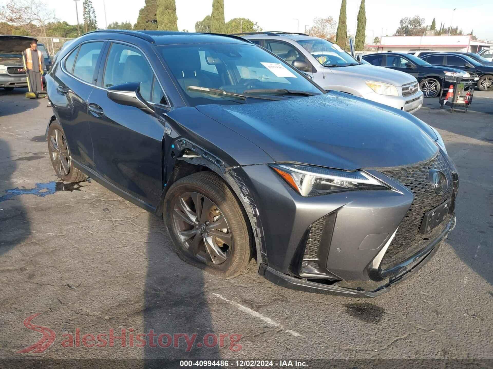2024 LEXUS UX 250H — VIN JTHB6JBH1R2179293