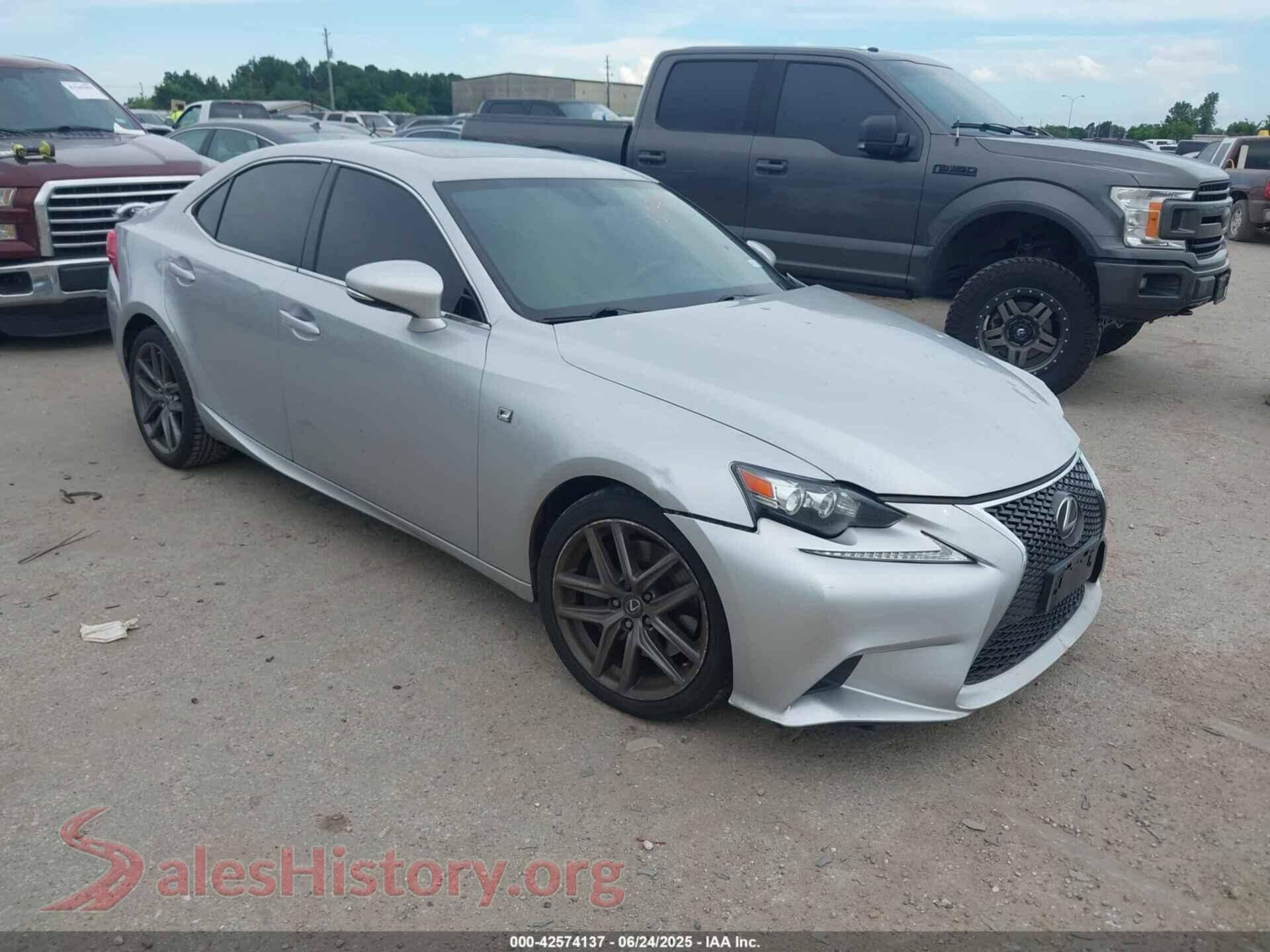 2016 LEXUS IS 200T — VIN JTHBA1D20G5015682