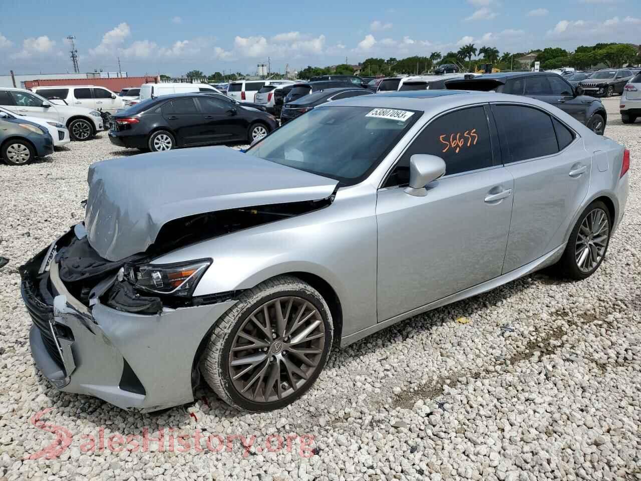 2017 LEXUS IS — VIN JTHBA1D21H5058736