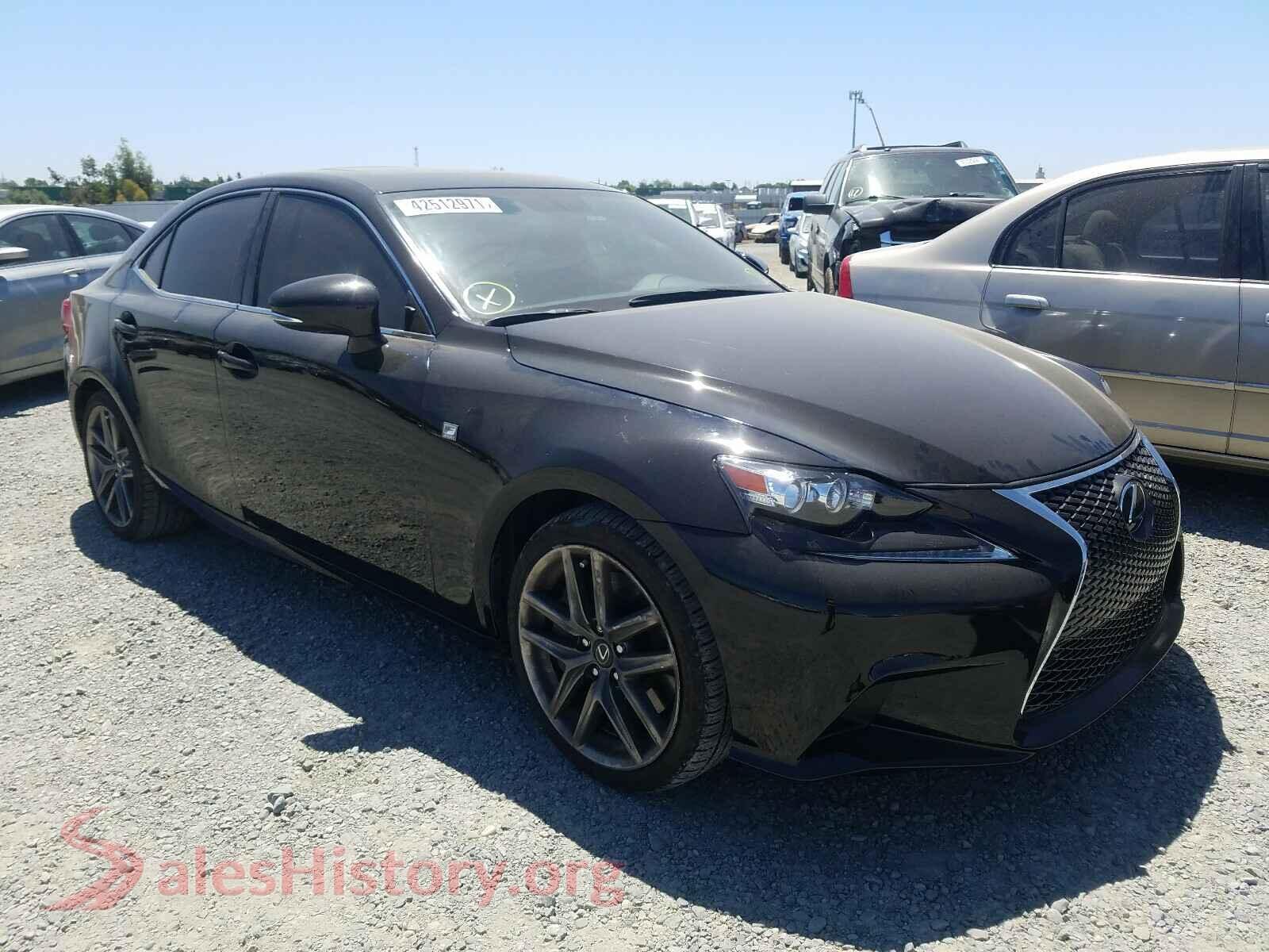 2016 LEXUS IS — VIN JTHBA1D22G5005378