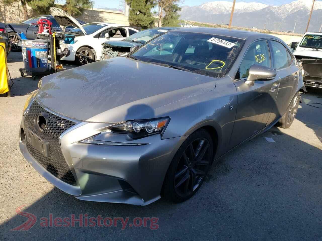 2016 LEXUS IS — VIN JTHBA1D22G5037649