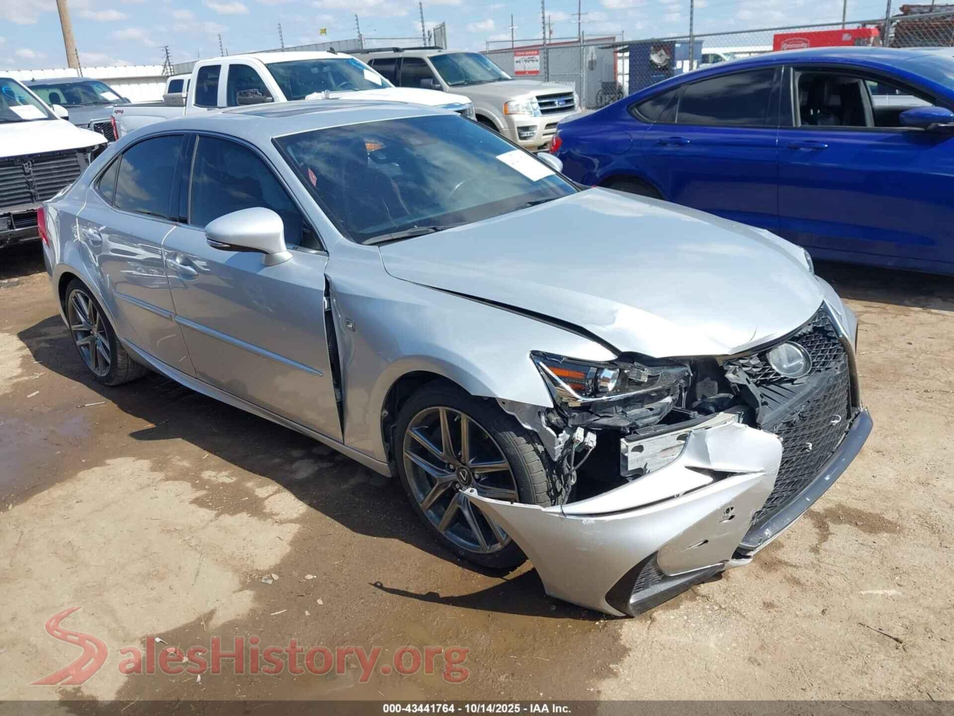 2018 LEXUS IS 300 — VIN JTHBA1D22J5069508