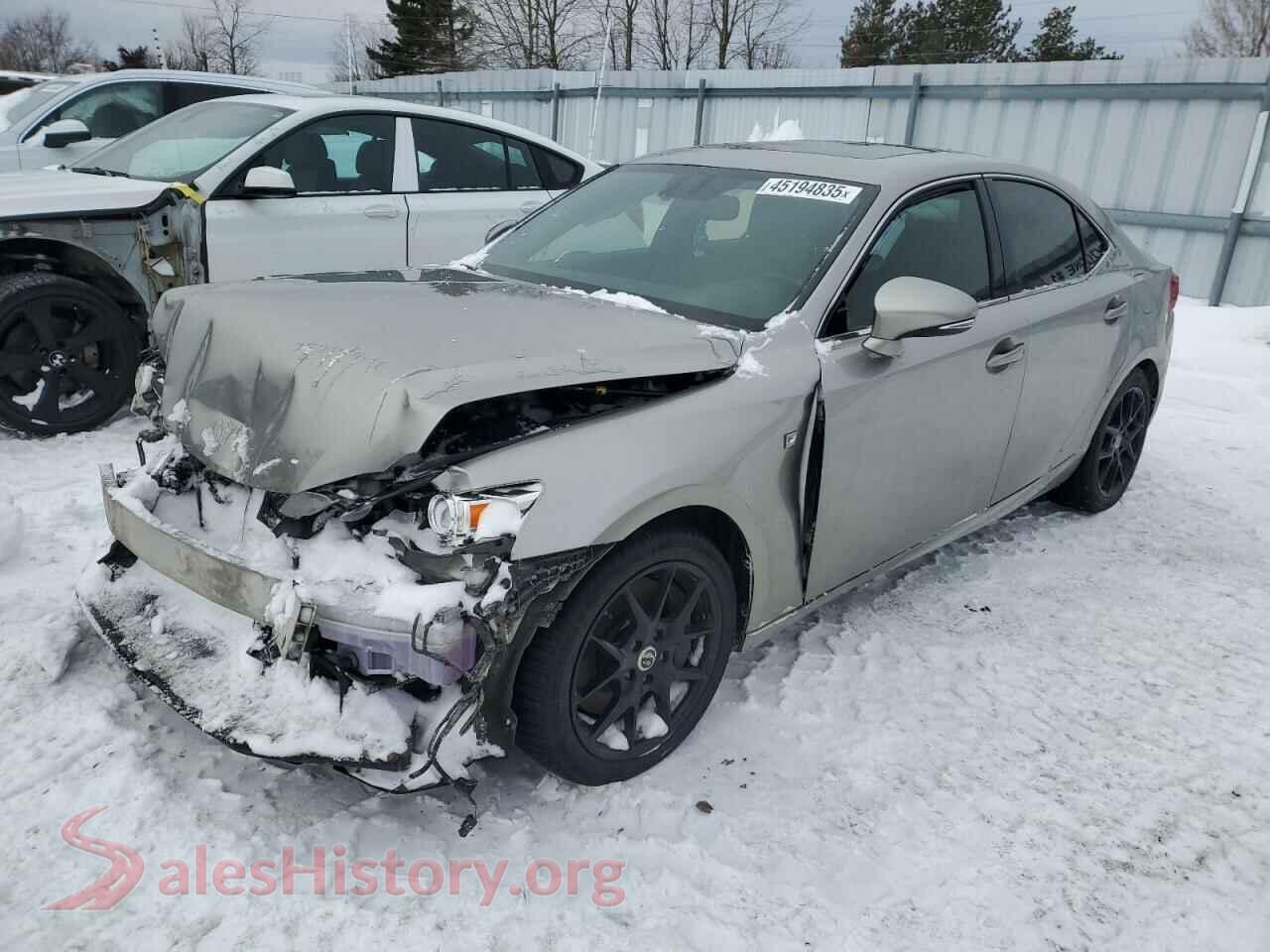 2016 LEXUS IS — VIN JTHBA1D25G5029268