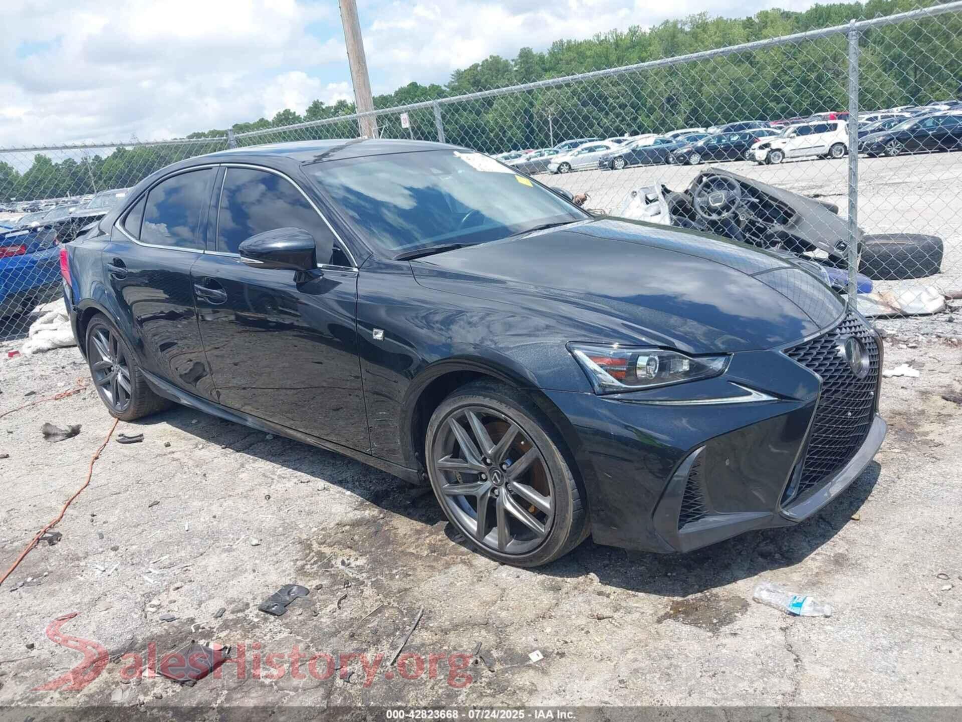 2018 LEXUS IS 300 — VIN JTHBA1D28J5074972