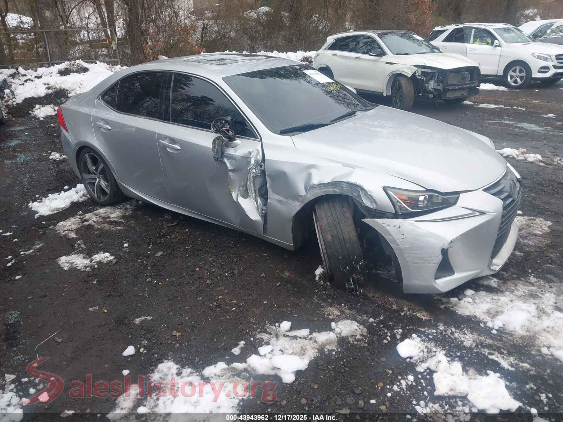 2017 LEXUS IS 200T — VIN JTHBA1D29H5047600