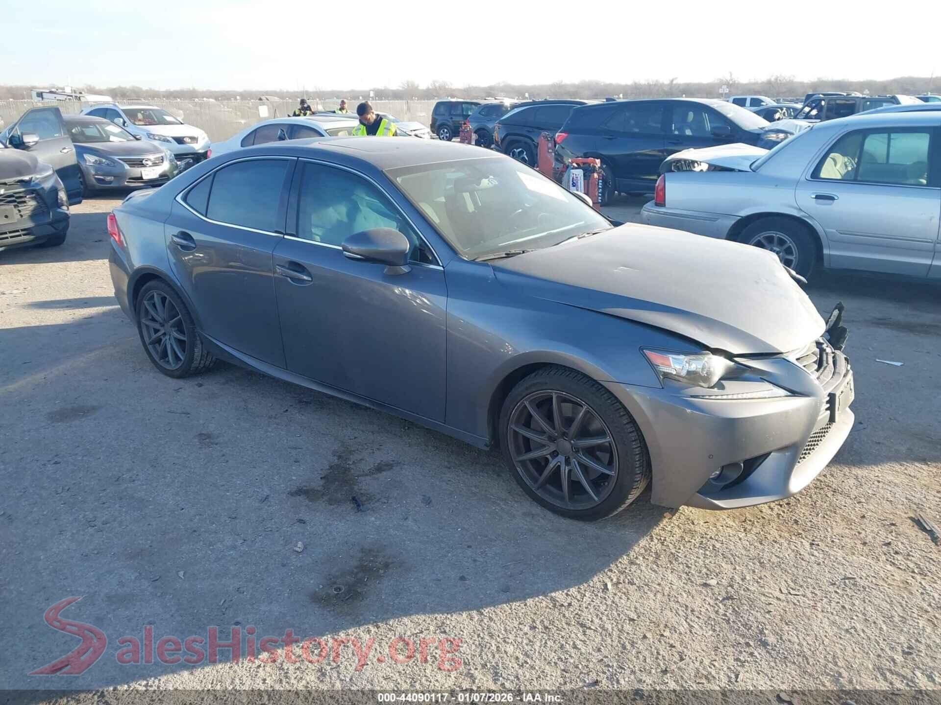 2016 LEXUS IS 200T — VIN JTHBA1D2XG5014443