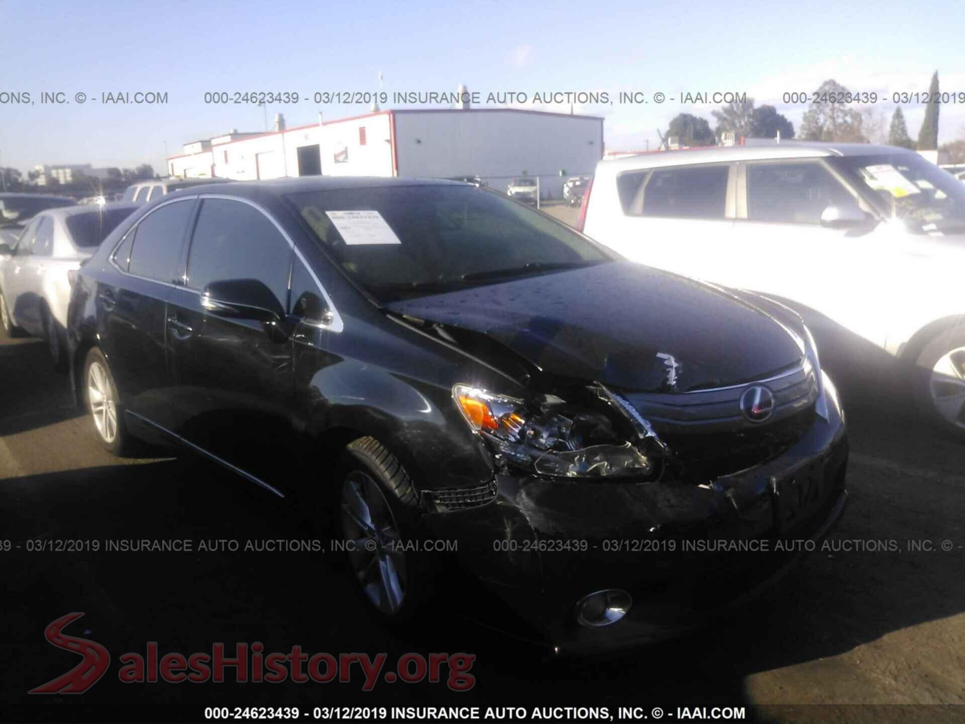 2010 LEXUS HS — VIN JTHBB1BA5A2008615