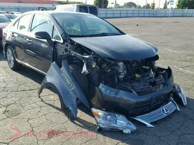 2010 LEXUS HS250 — VIN JTHBB1BA6A2021566
