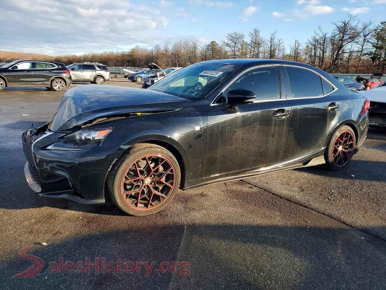 2015 LEXUS IS — VIN JTHBE1D21F5022188