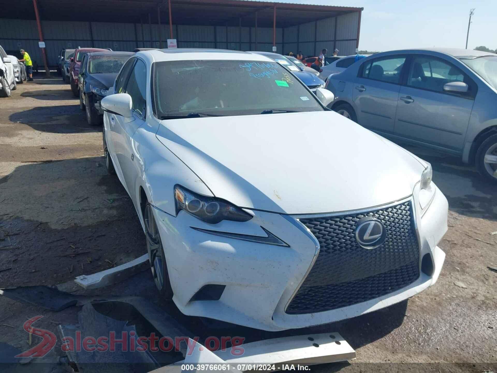 2015 LEXUS IS 350 — VIN JTHBE1D2XF5015966