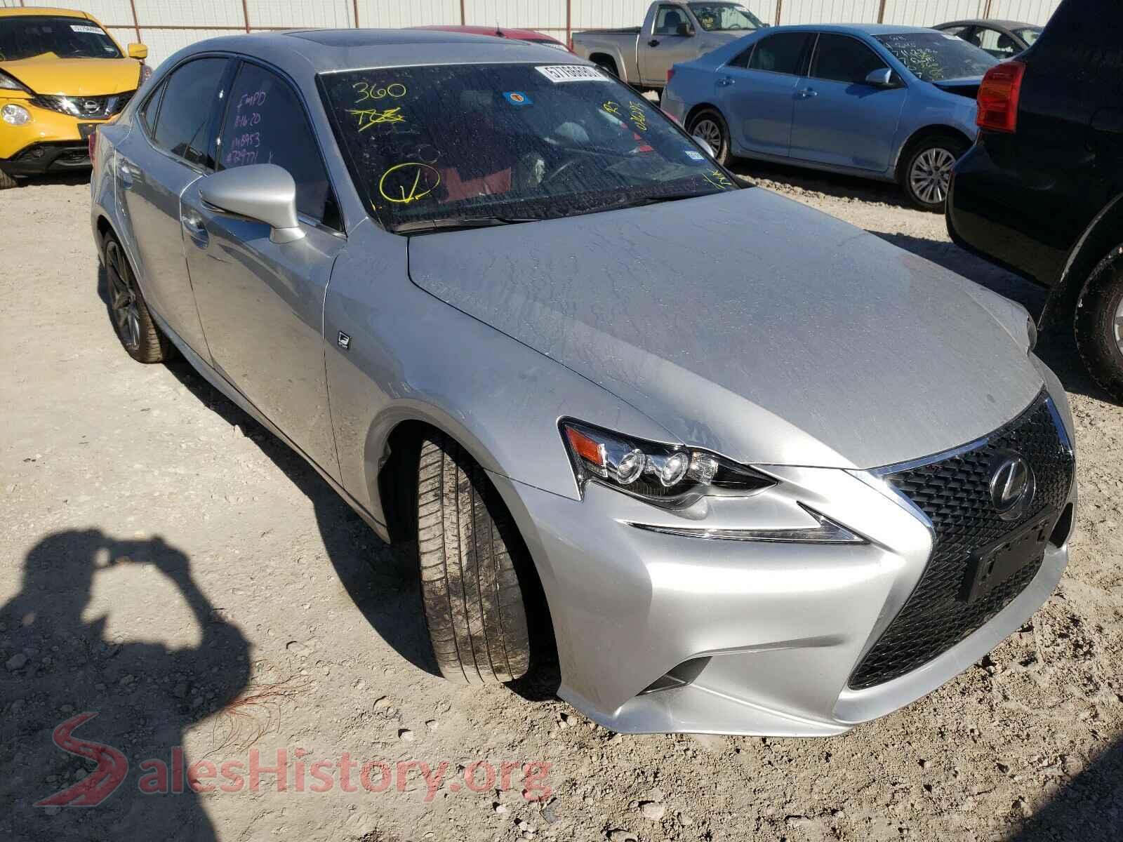 2016 LEXUS IS — VIN JTHBE1D2XG5026273