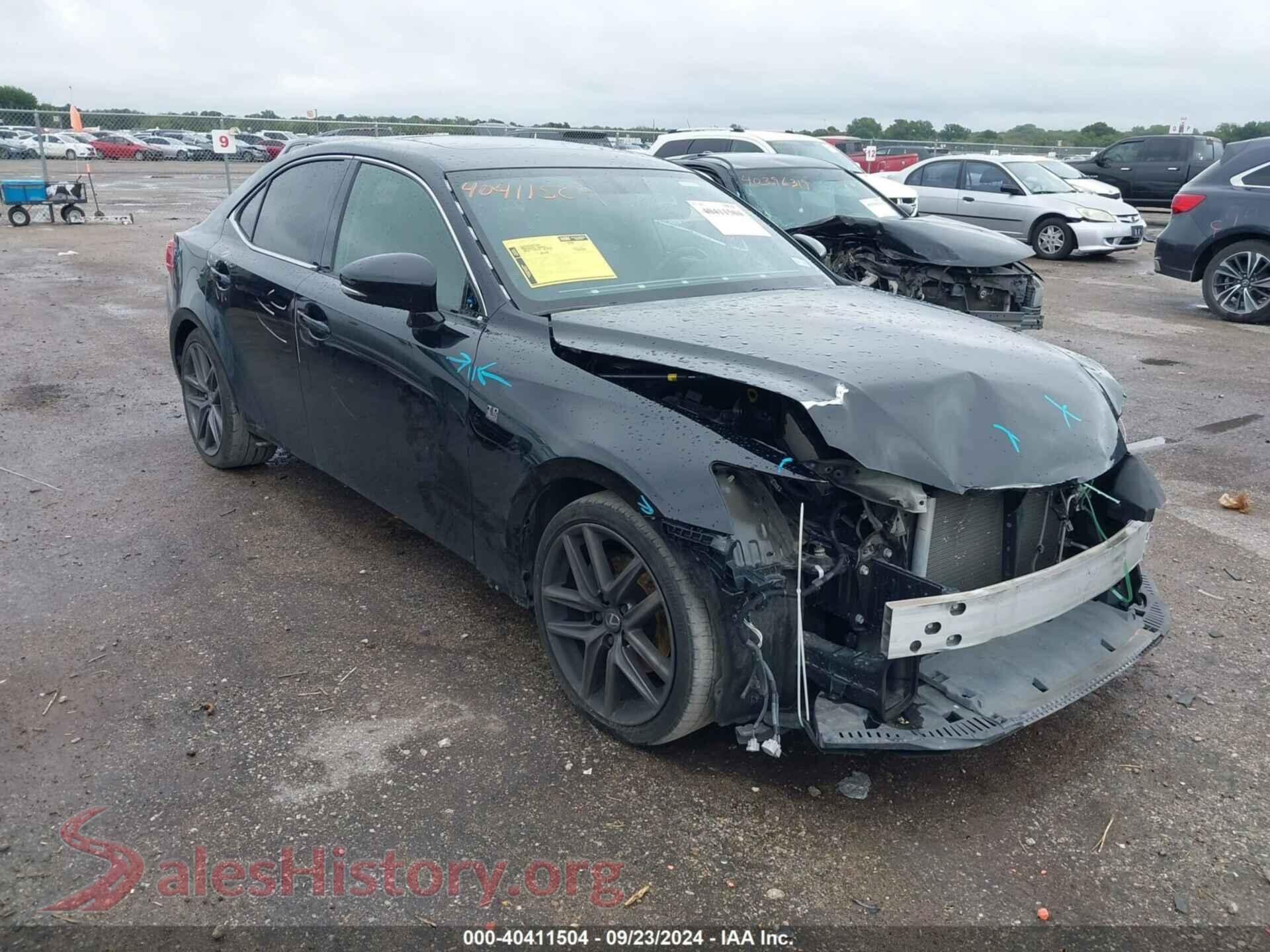 2015 LEXUS IS 250 — VIN JTHBF1D24F5082396