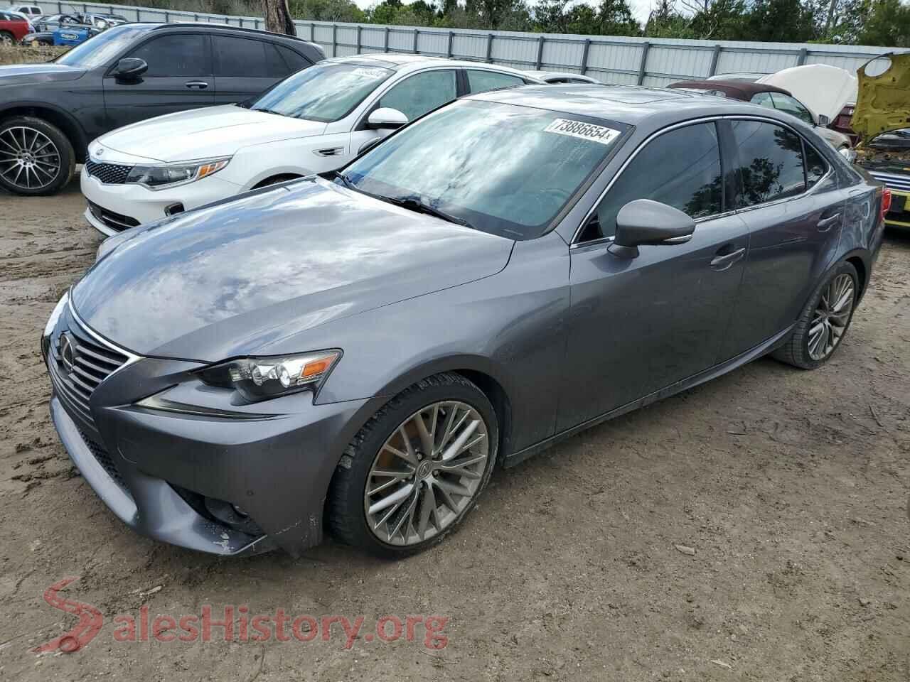 2015 LEXUS IS — VIN JTHBF1D26F5046001