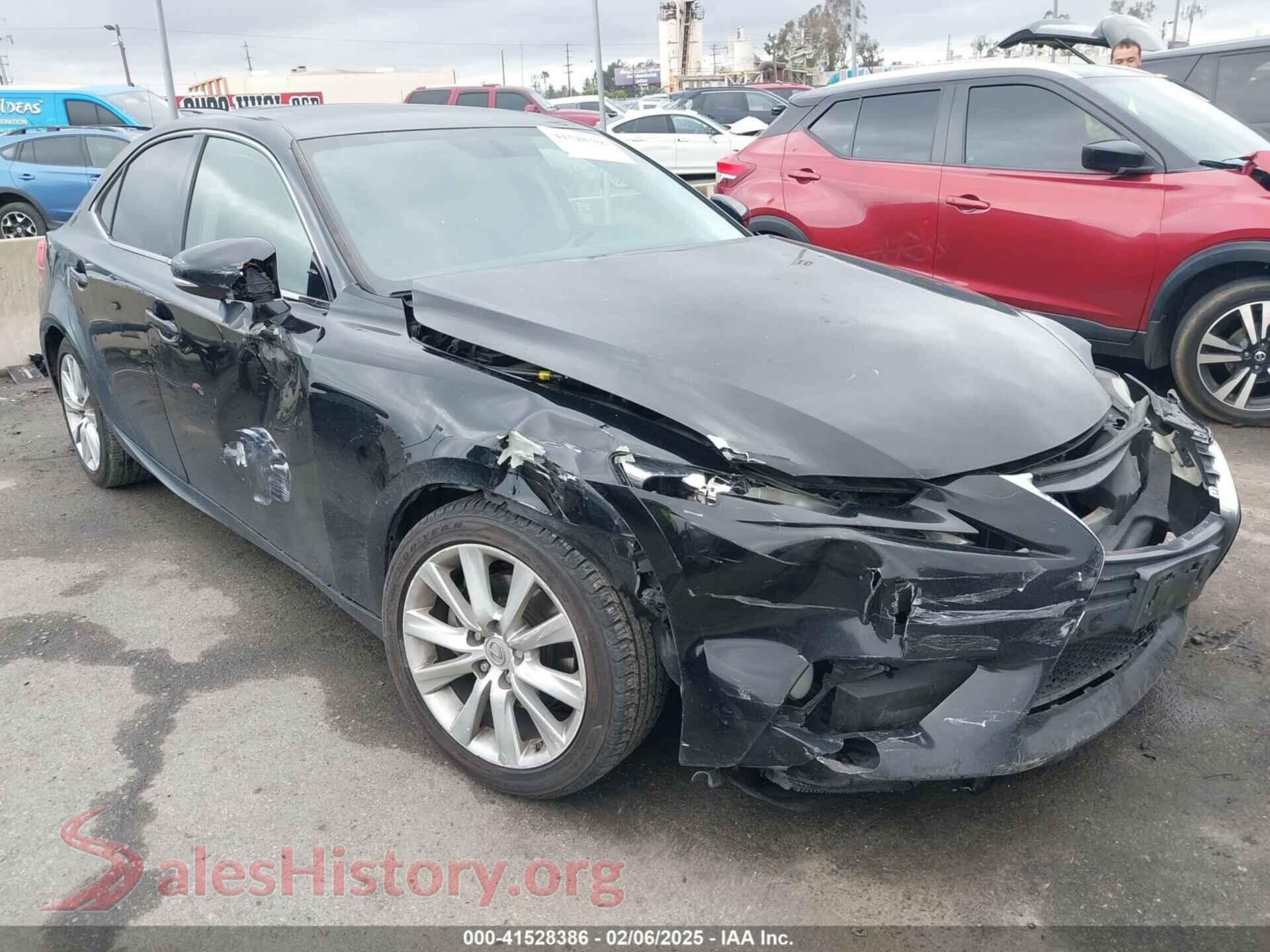 2014 LEXUS IS 250 — VIN JTHBF1D29E5009832