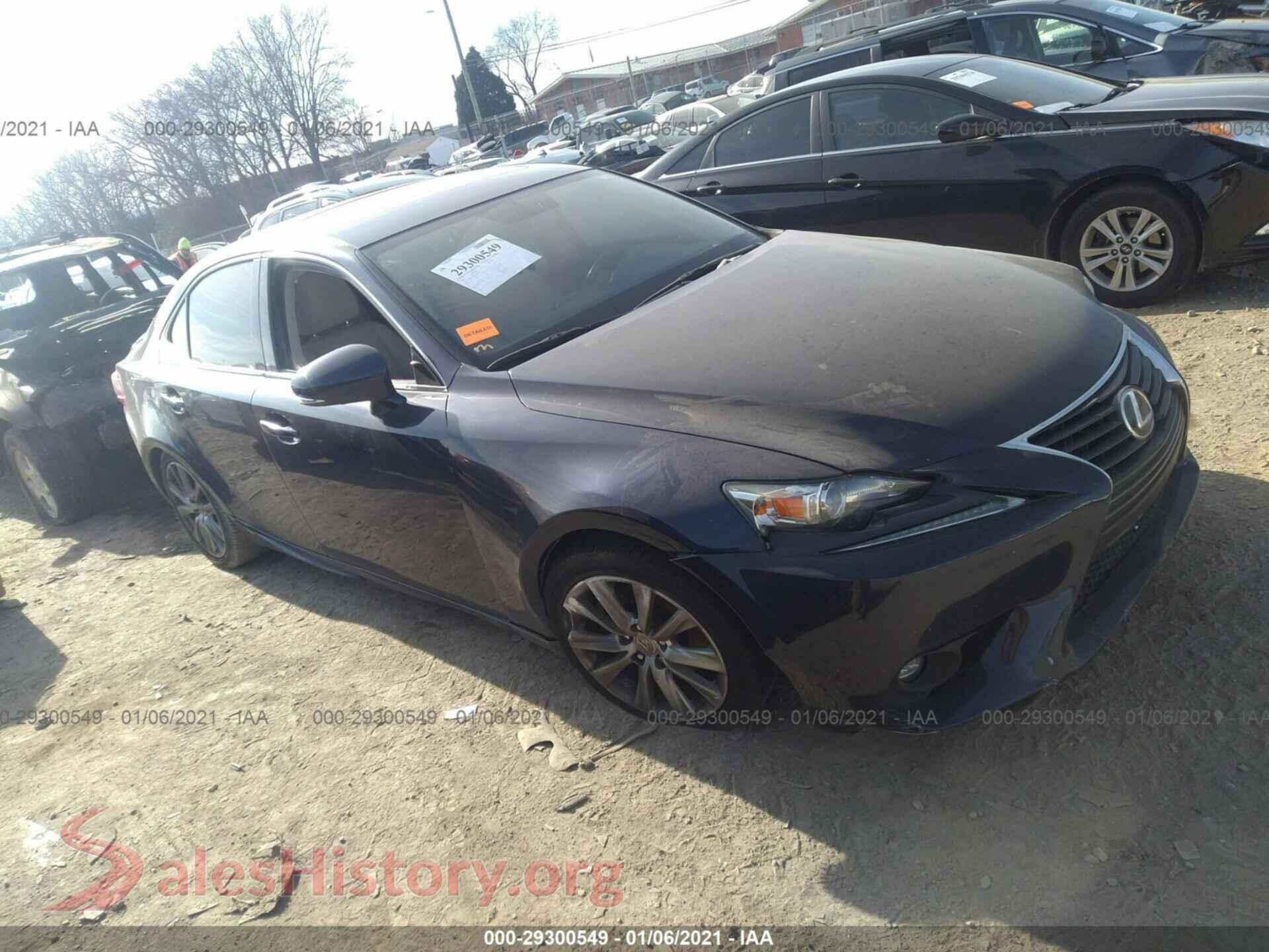 2015 LEXUS IS 250 — VIN JTHBF1D29F5066114