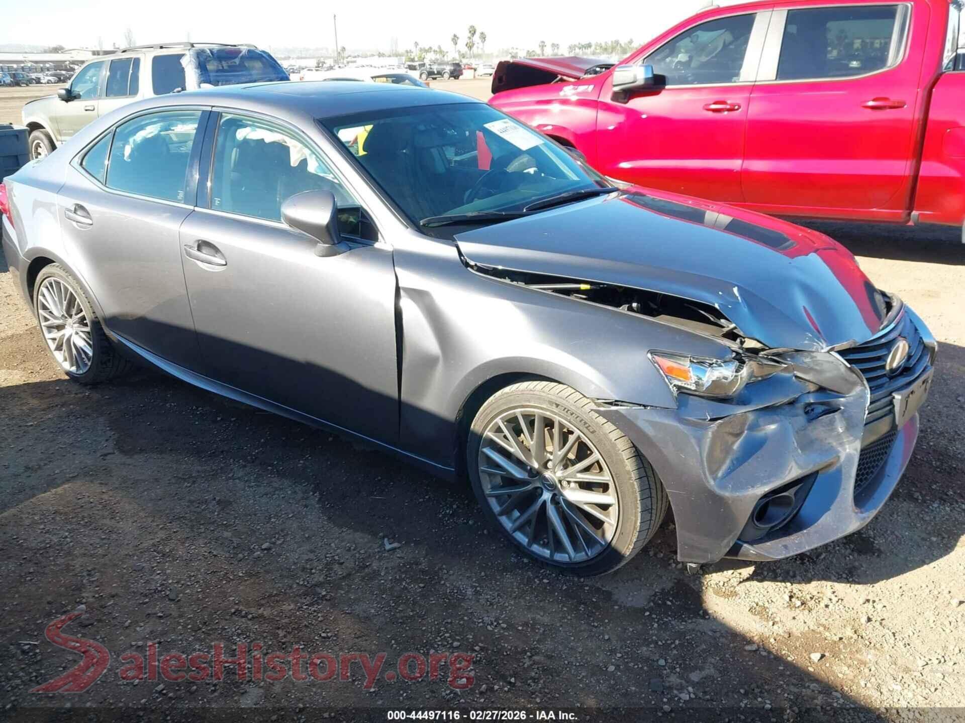 2015 LEXUS IS 250 — VIN JTHBF1D29F5073211