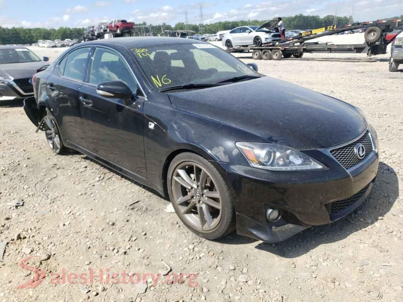 2012 LEXUS IS — VIN JTHBF5C21C5173274