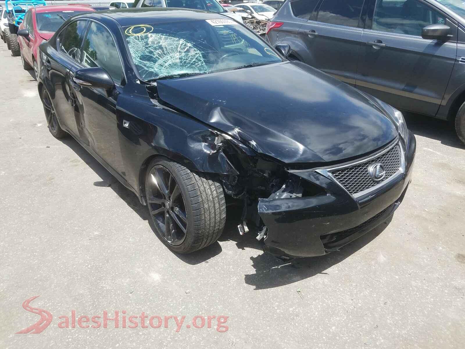 2012 LEXUS IS — VIN JTHBF5C24C5164410