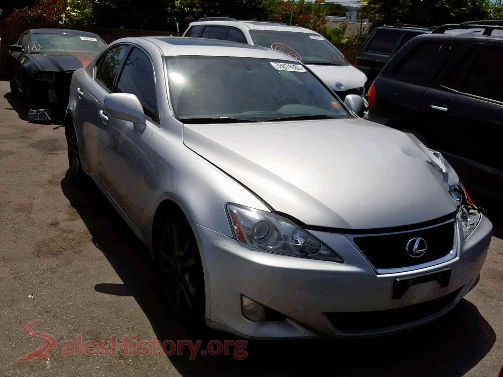 2008 LEXUS IS 250 — VIN JTHBK262X85069590